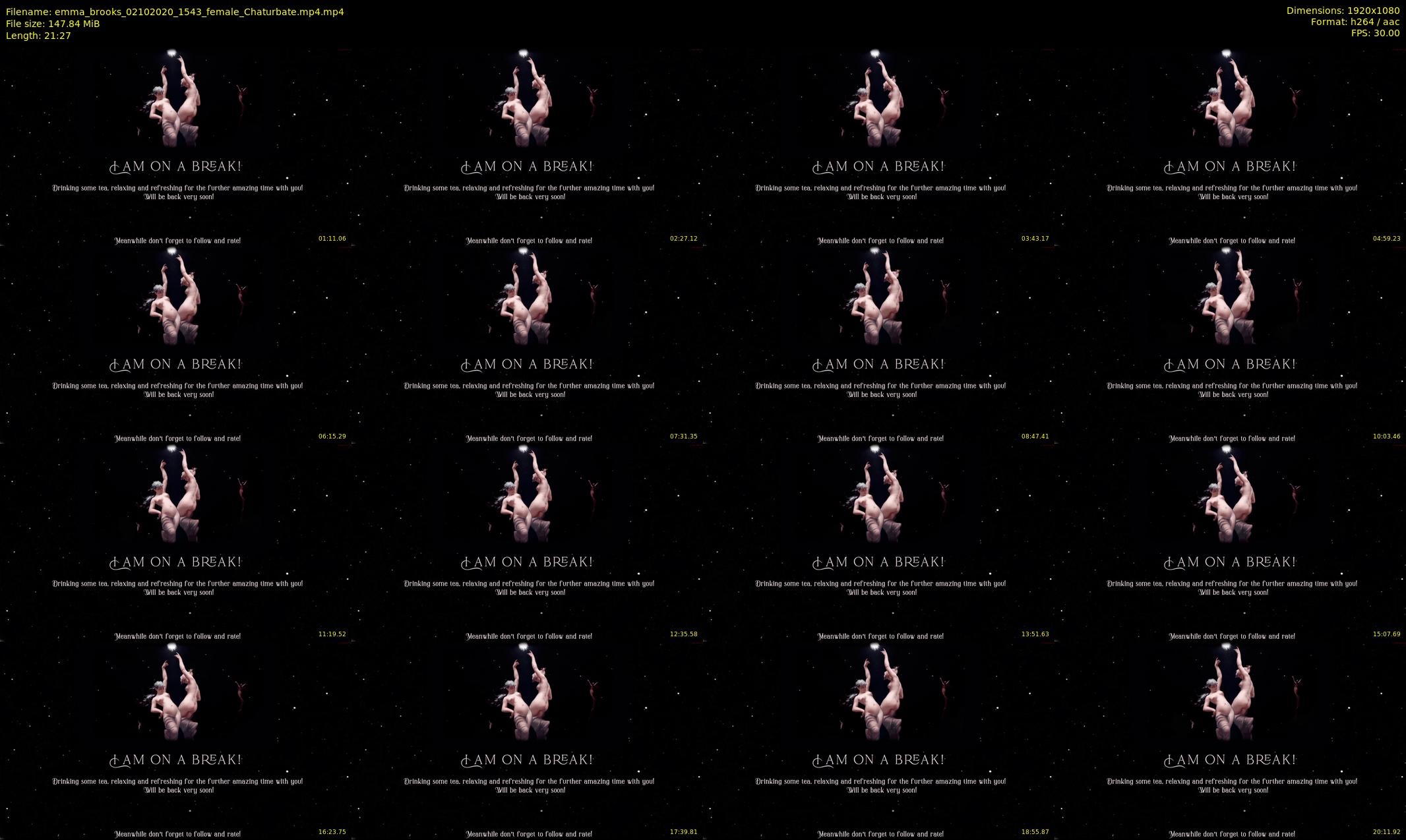 emma_brooks — 22 minute Chaturbate female cam show recording, 1080p, Oct 2, 2020