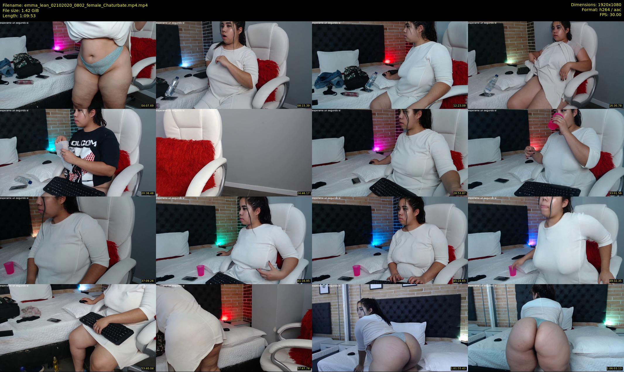 emma_lean — 70 minute Chaturbate female cam show recording, 1080p, Oct 2, 2020
