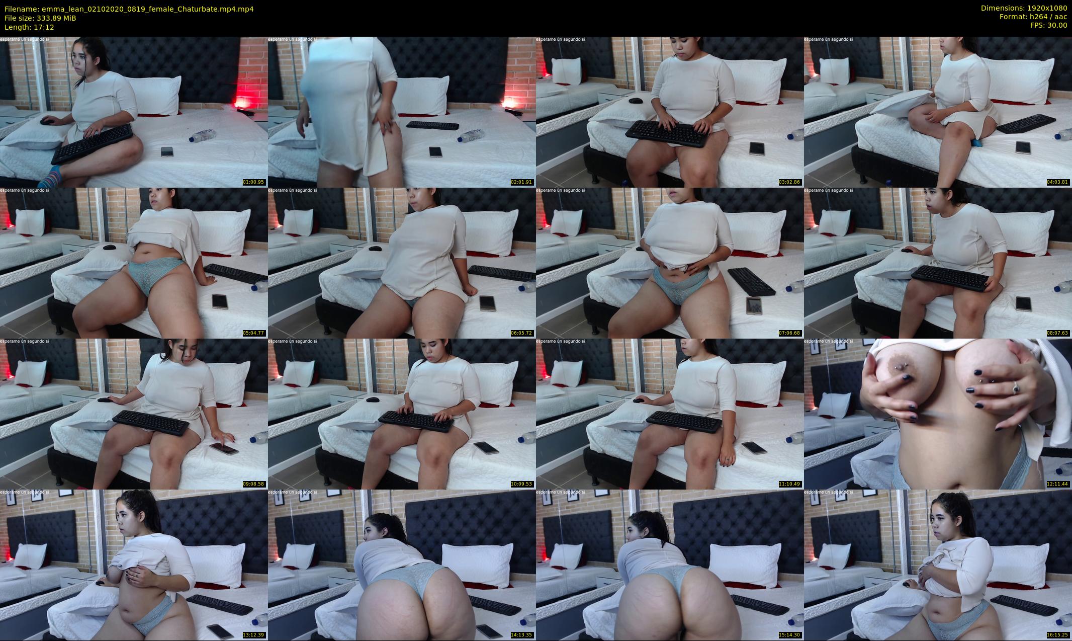 emma_lean — 18 minute Chaturbate female cam show recording, 1080p, Oct 2, 2020