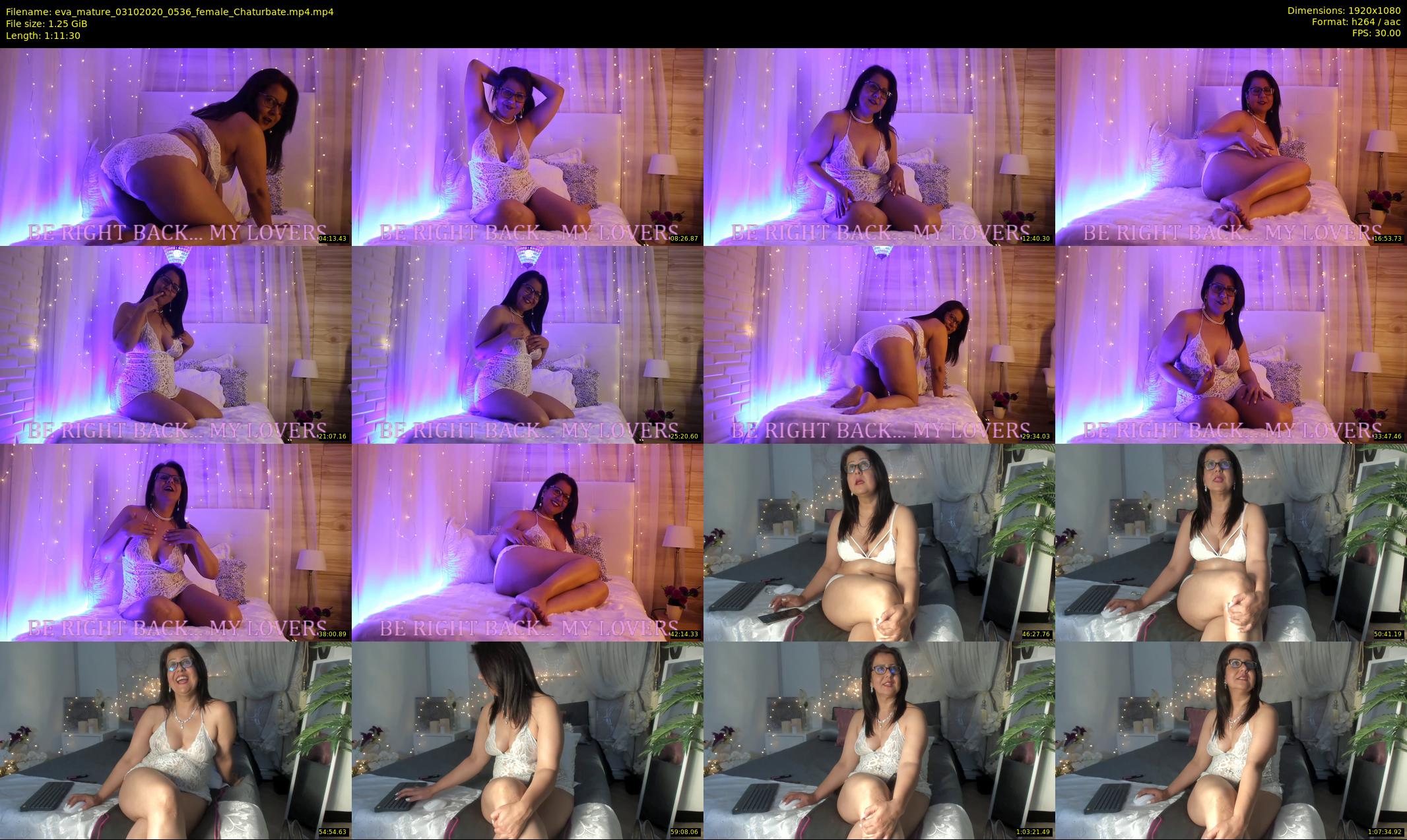 eva_mature — 72 minute Chaturbate female cam show recording, 1080p, Oct 3, 2020