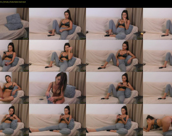 evelina_fox — 57 minute Chaturbate female cam show recording, 1080p, Oct 3, 2020