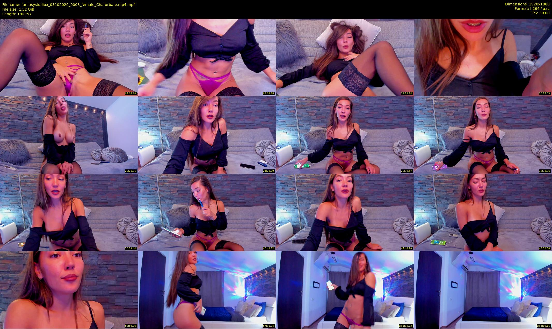 fantasystudiox — 69 minute Chaturbate female cam show recording, 1080p, Oct 3, 2020