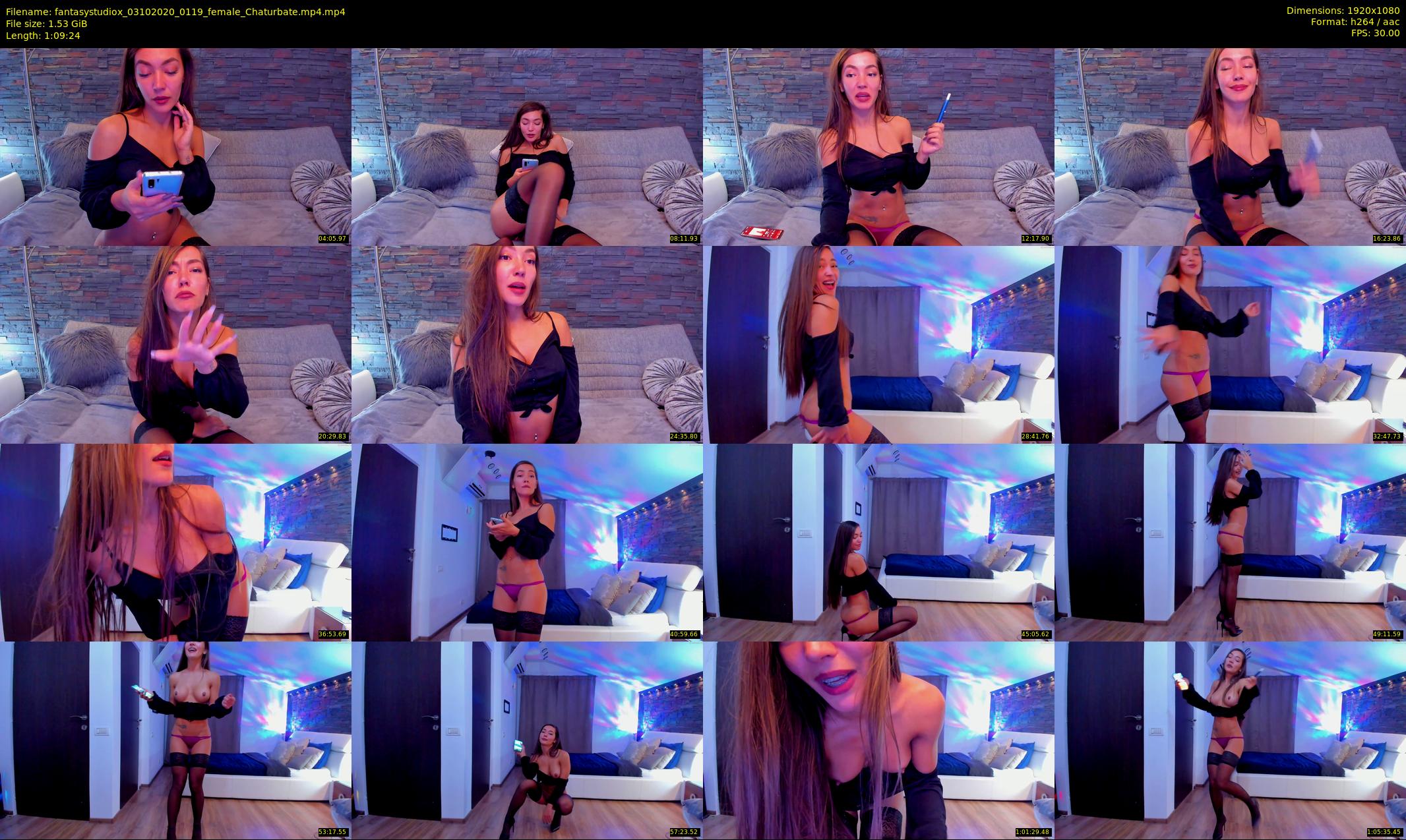 fantasystudiox — 70 minute Chaturbate female cam show recording, 1080p, Oct 3, 2020