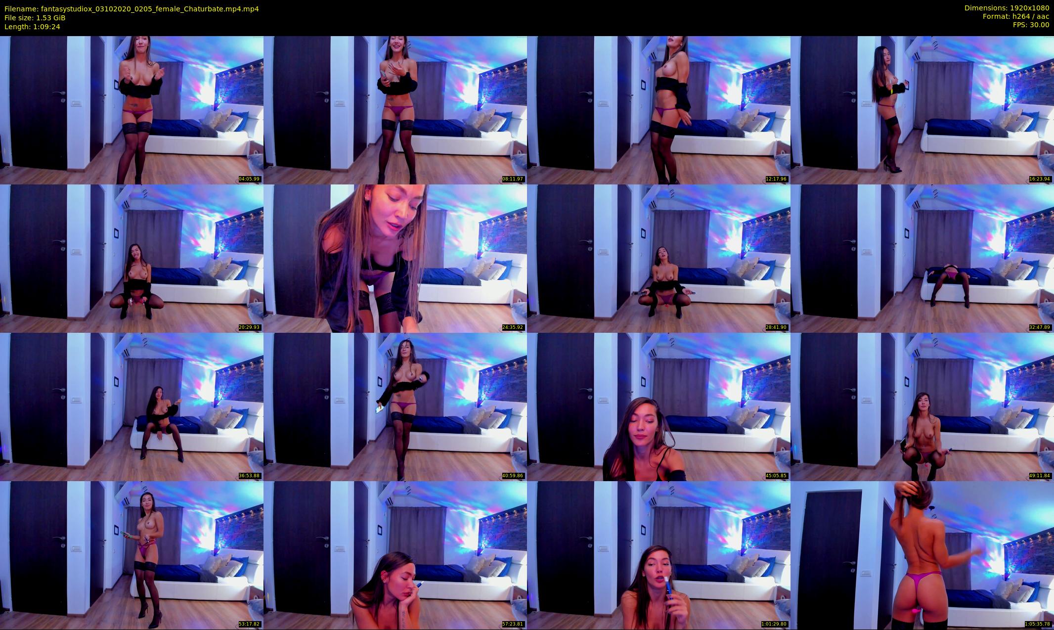 fantasystudiox — 70 minute Chaturbate female cam show recording, 1080p, Oct 3, 2020