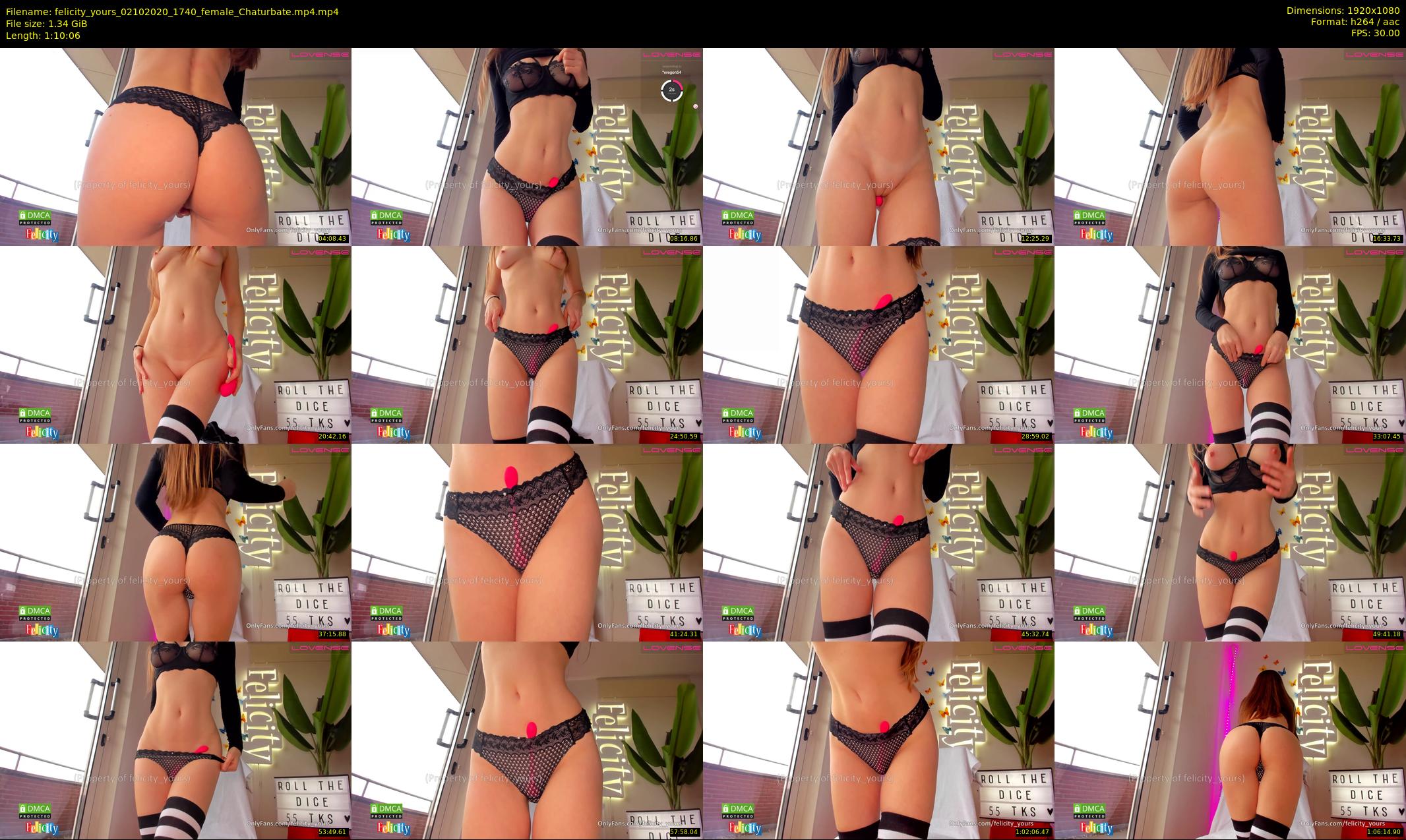felicity_yours — 71 minute Chaturbate female cam show recording, 1080p, Oct 2, 2020