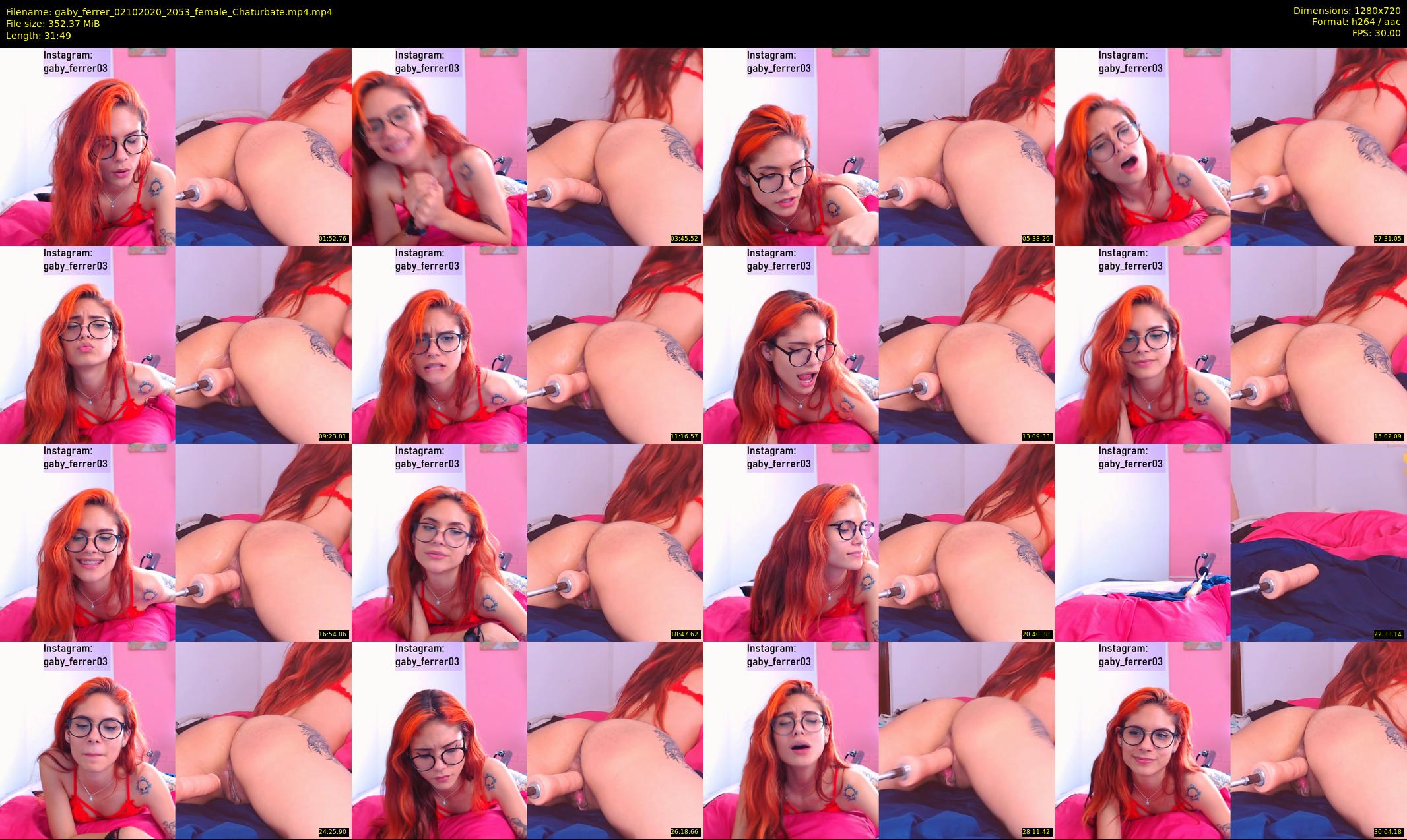 gaby_ferrer — 32 minute Chaturbate female cam show recording, 720p, Oct 2, 2020