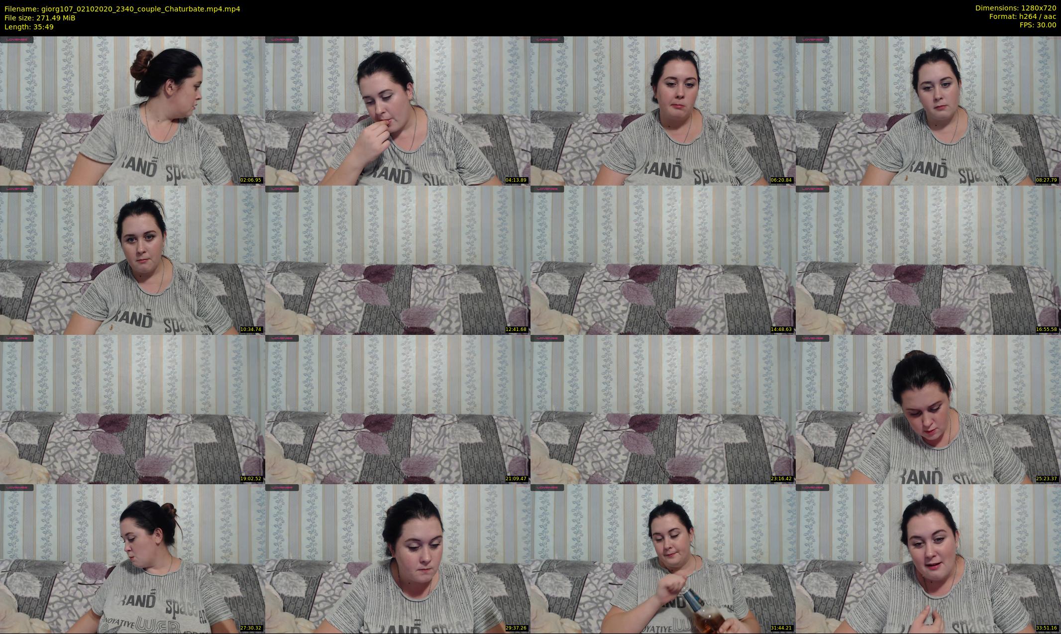 giorg107 — 36 minute Chaturbate couple cam show recording, 720p, Oct 2, 2020