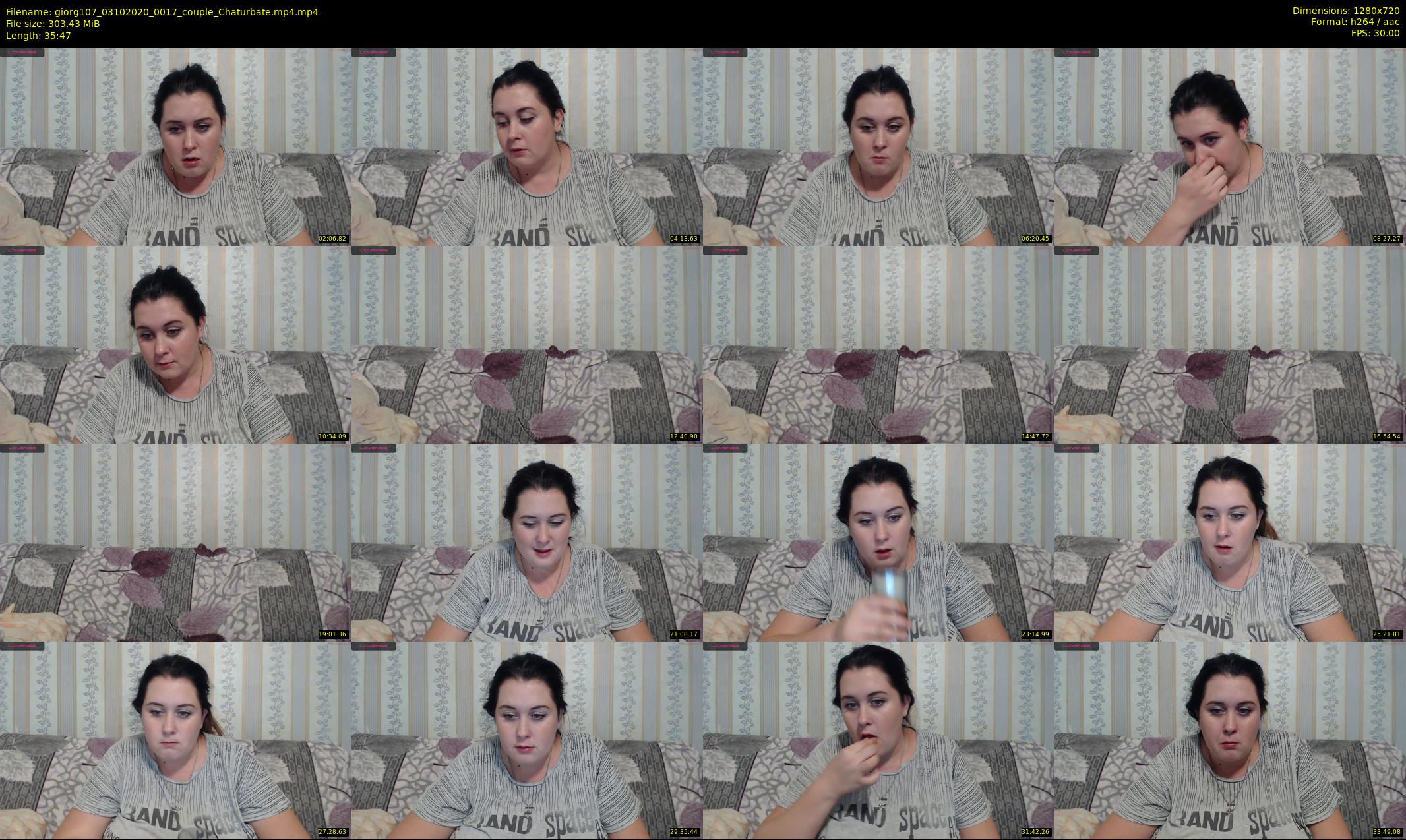 giorg107 — 36 minute Chaturbate couple cam show recording, 720p, Oct 3, 2020