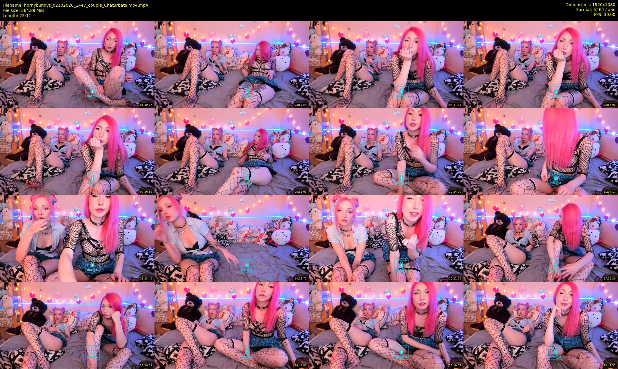 hornybunnys — 26 minute Chaturbate couple cam show recording, 1080p, Oct 2, 2020