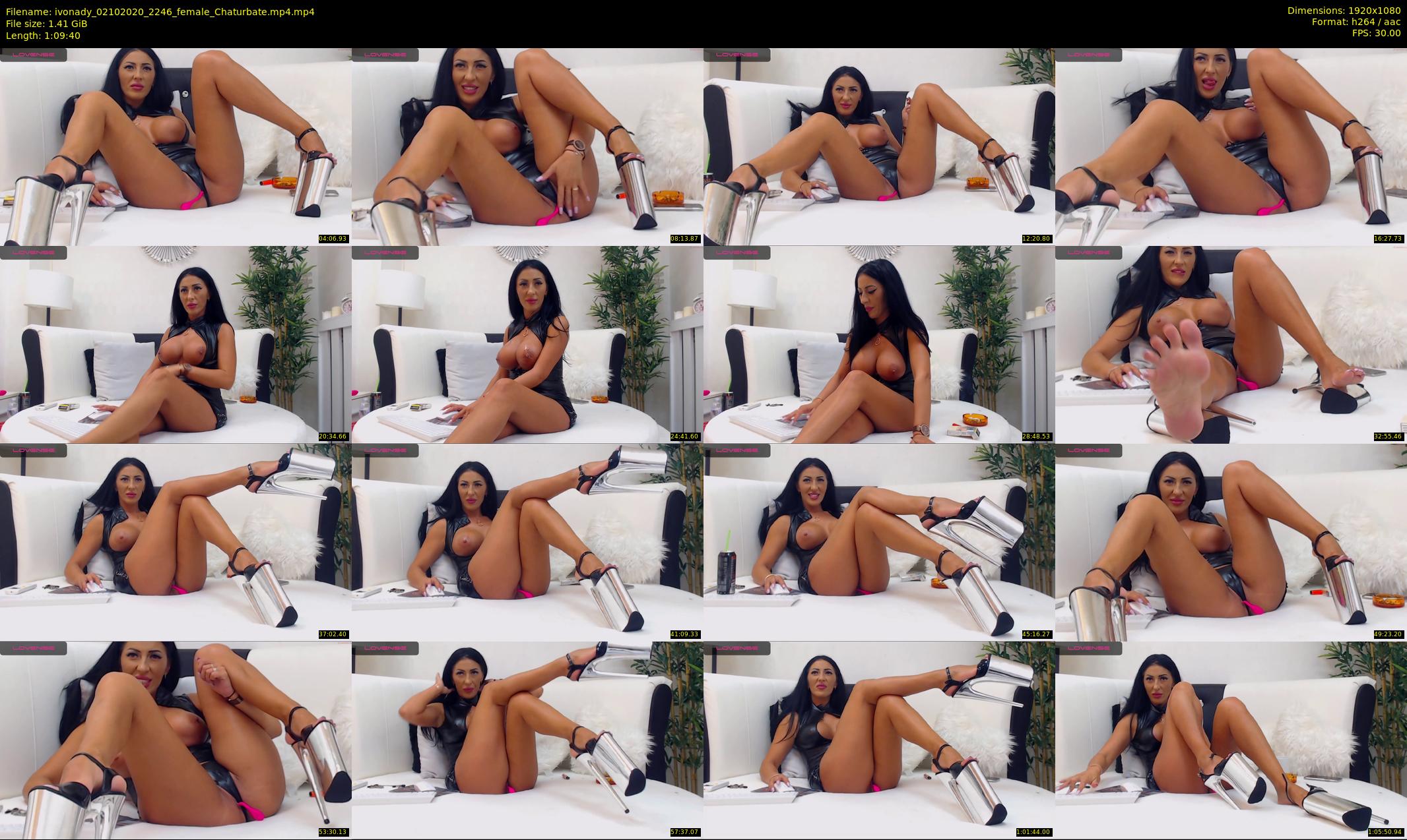 ivonady — 70 minute Chaturbate female cam show recording, 1080p, Oct 2, 2020