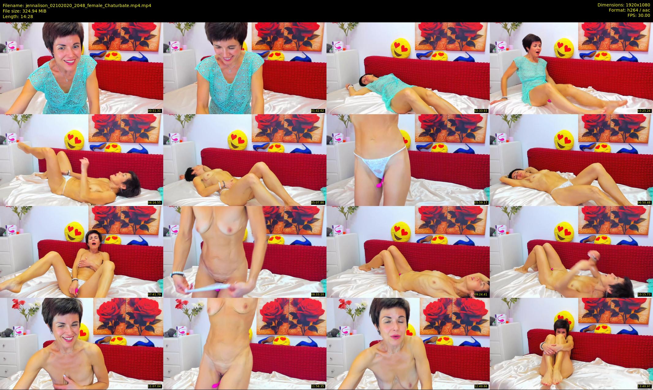 jennalison — 15 minute Chaturbate female cam show recording, 1080p, Oct 2, 2020