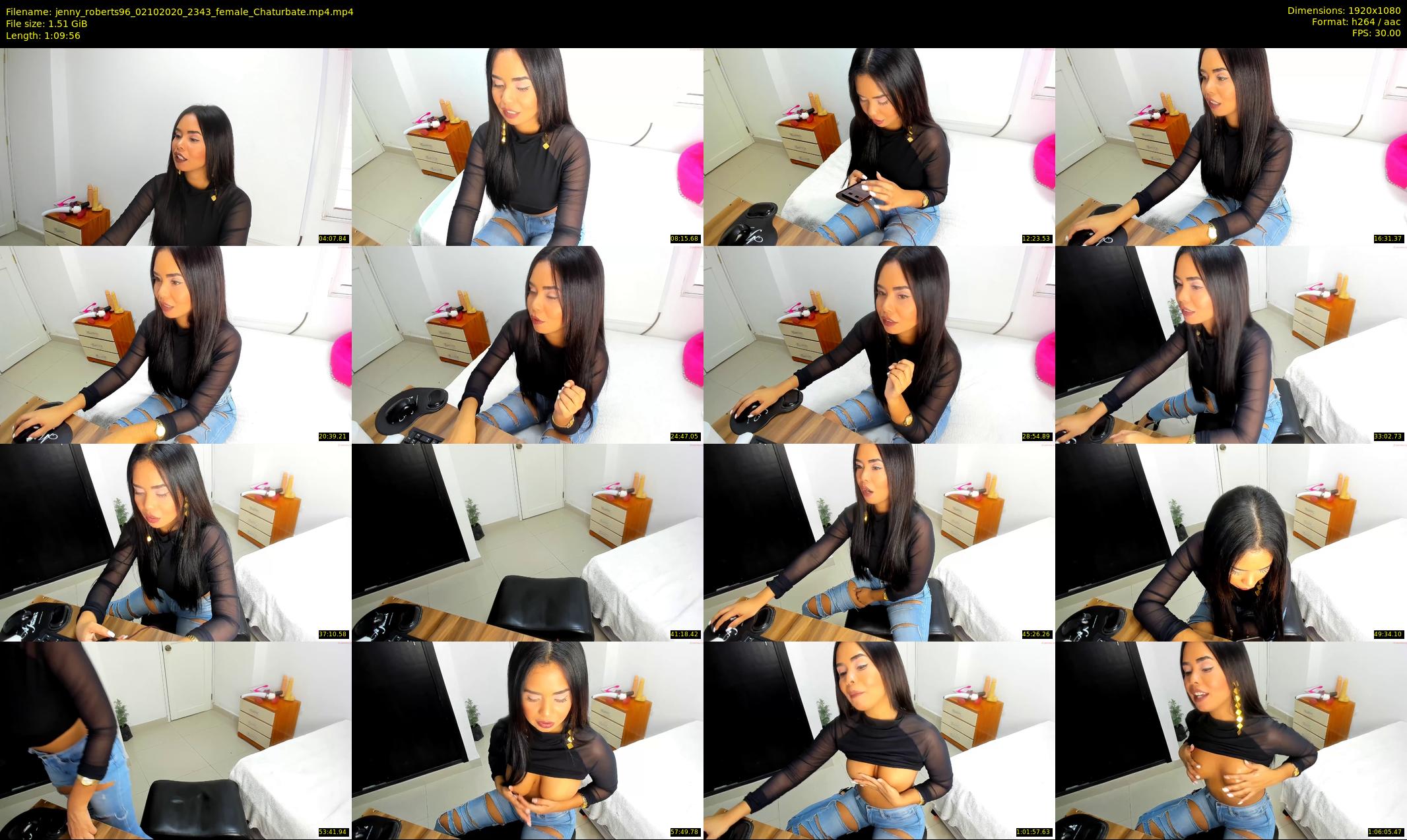 jenny_roberts96 — 70 minute Chaturbate female cam show recording, 1080p, Oct 2, 2020