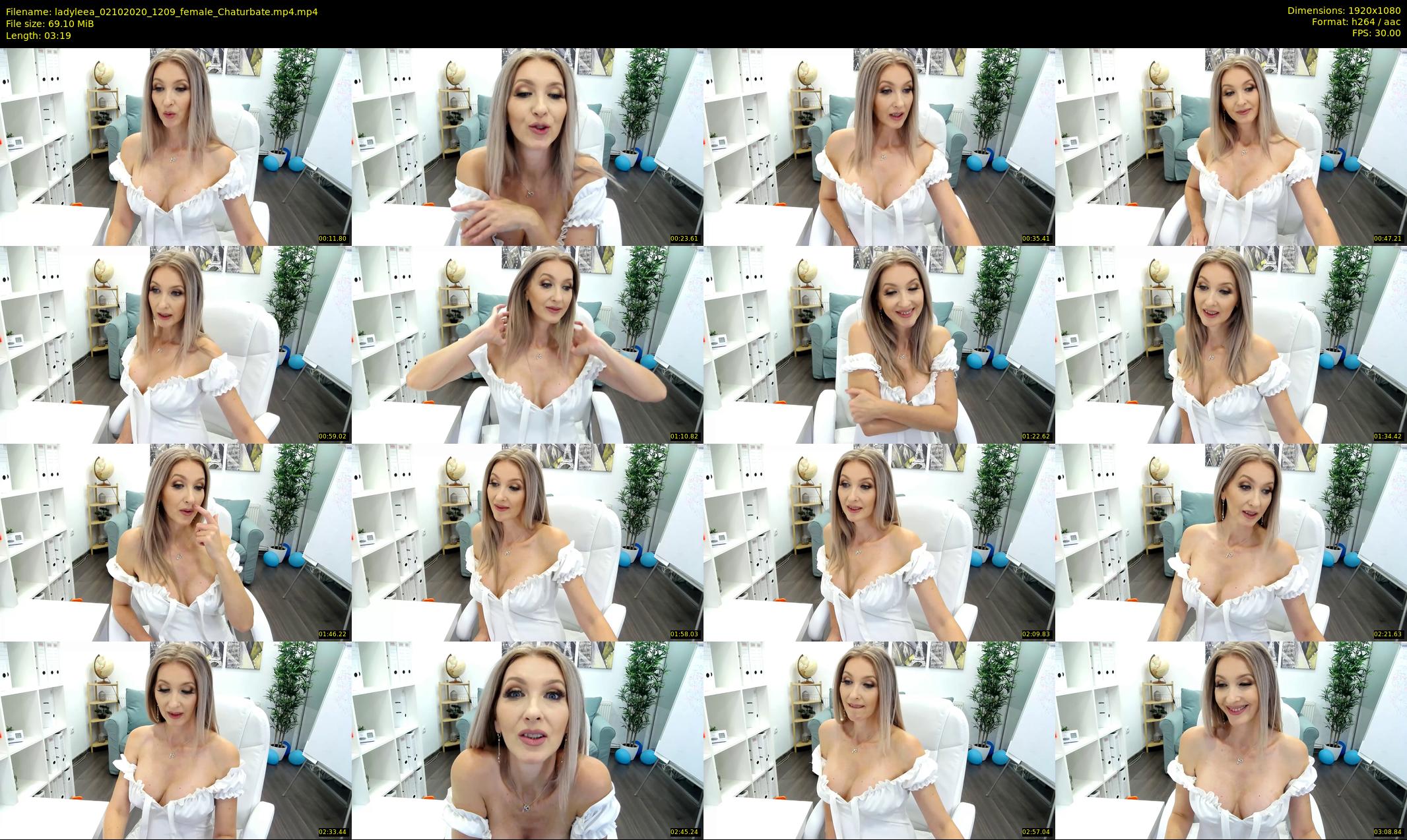 ladyleea — 4 minute Chaturbate female cam show recording, 1080p, Oct 2, 2020