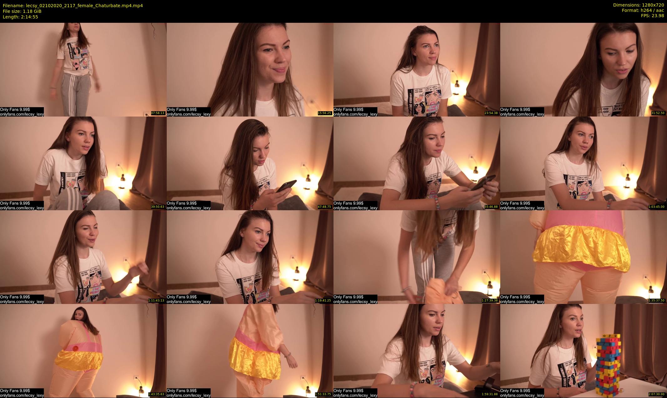 lecsy — 135 minute Chaturbate female cam show recording, 720p, Oct 2, 2020
