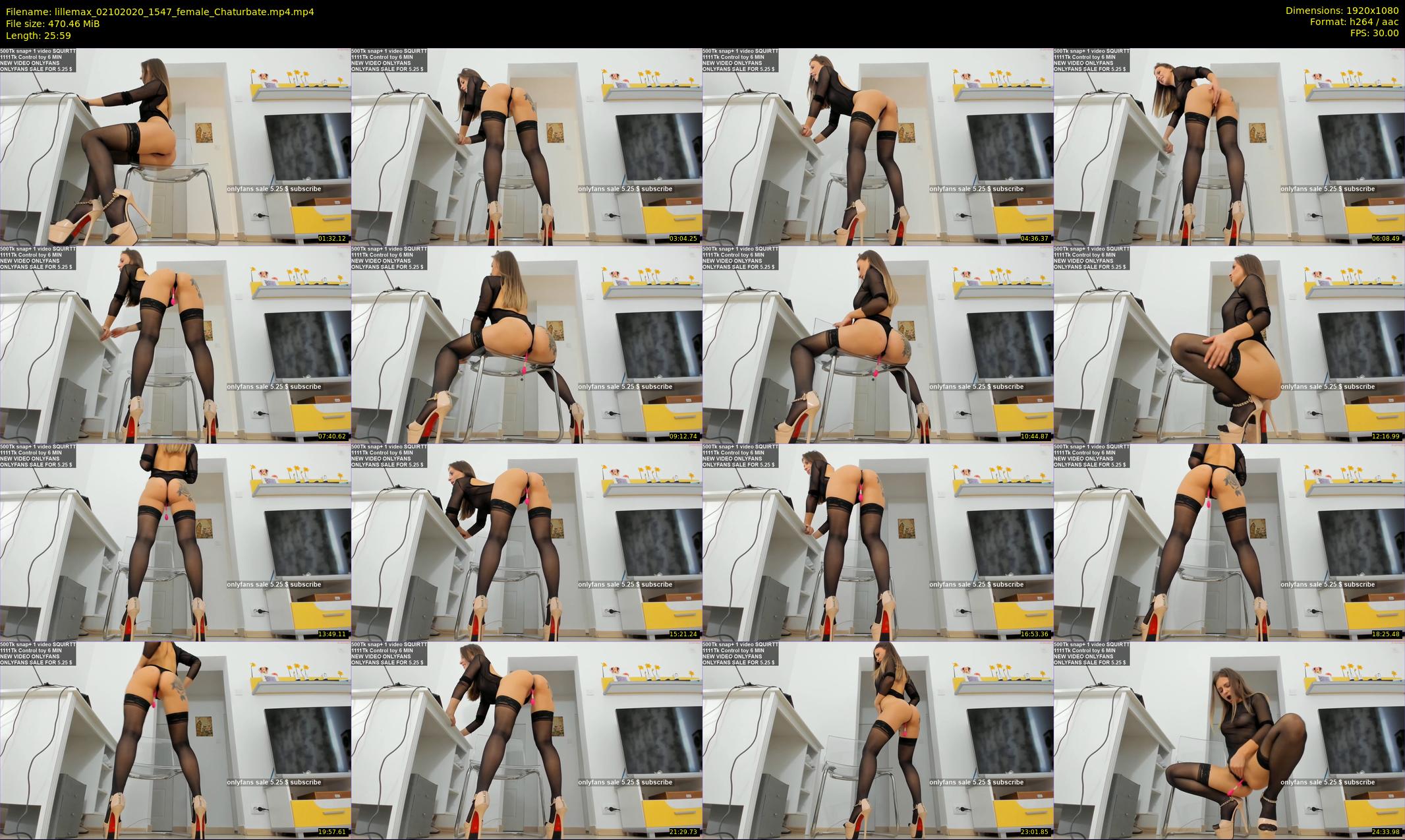 lillemax — 26 minute Chaturbate female cam show recording, 1080p, Oct 2, 2020