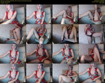 mallinia — 75 minute Chaturbate female cam show recording, 480p, Oct 2, 2020
