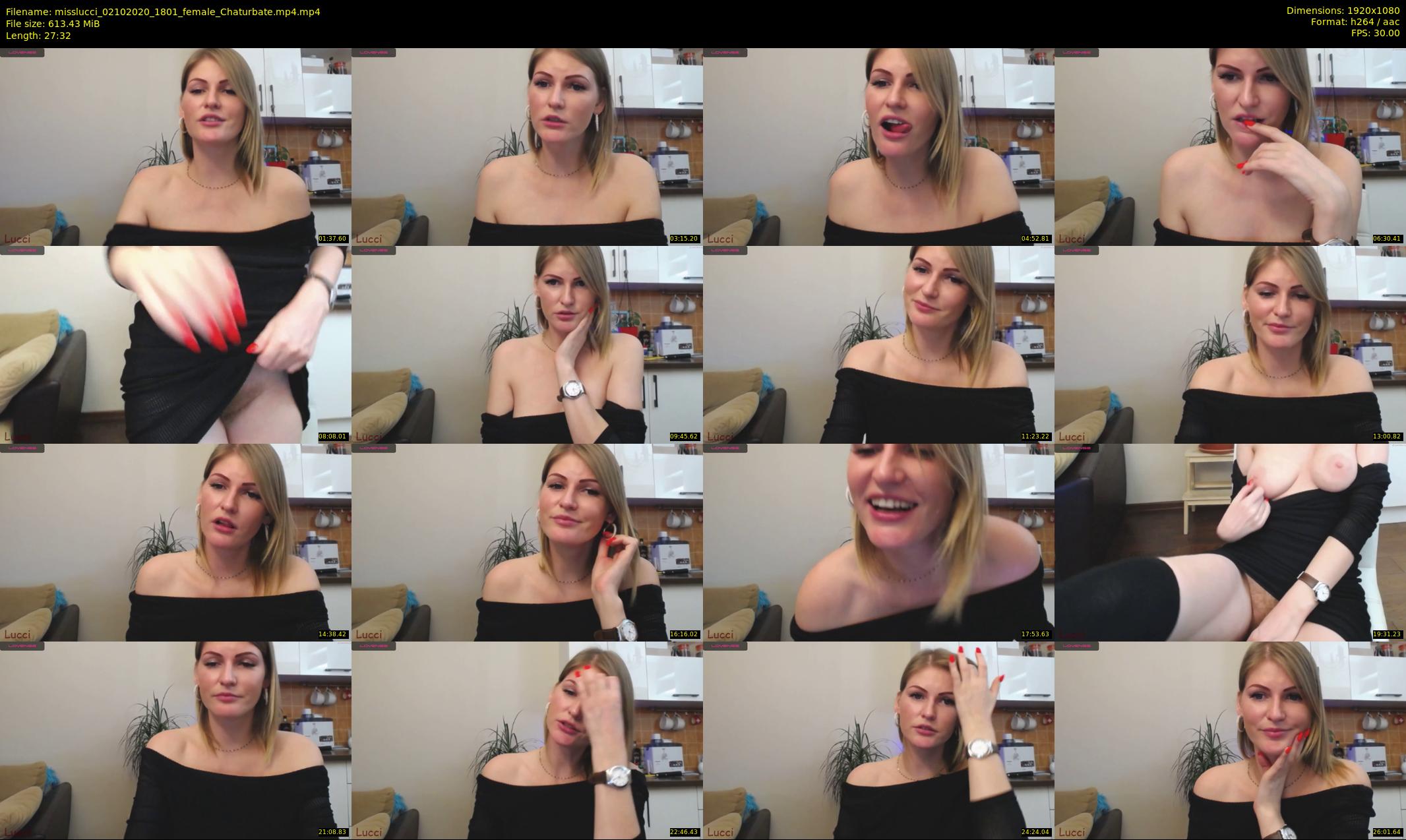 misslucci — 28 minute Chaturbate female cam show recording, 1080p, Oct 2, 2020