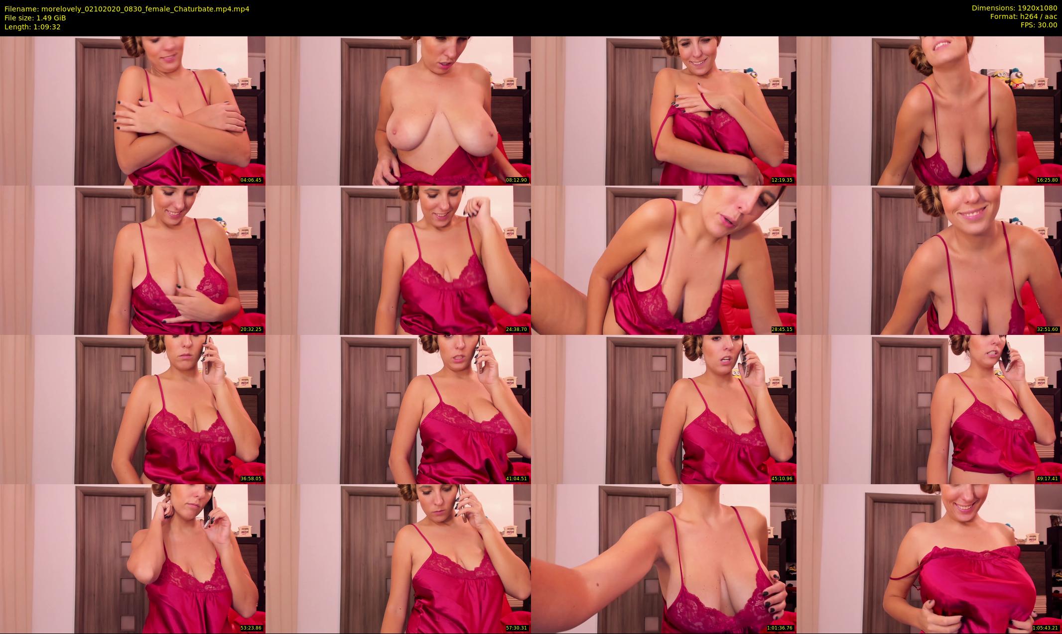 morelovely — 70 minute Chaturbate female cam show recording, 1080p, Oct 2, 2020