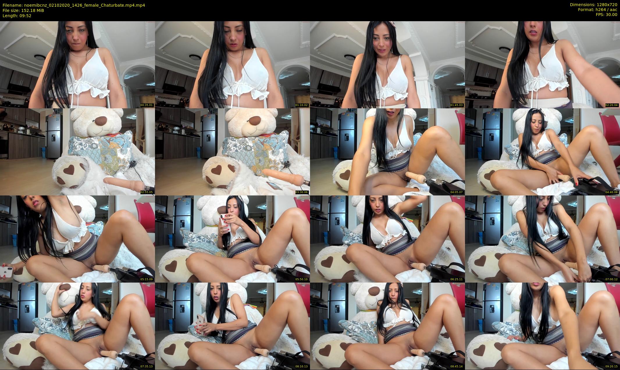 noemibcnz — 10 minute Chaturbate couple cam show recording, 720p, Oct 2, 2020
