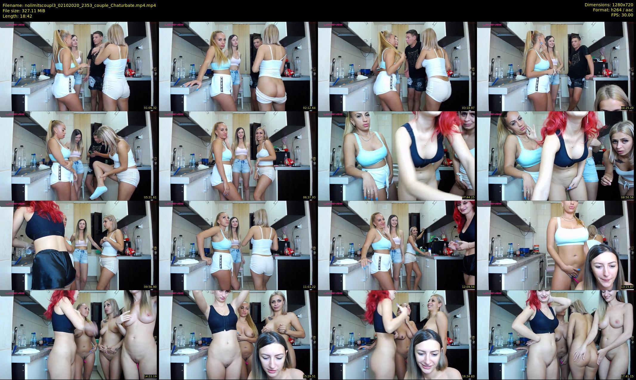 nolimitscoupl3 — 19 minute Chaturbate couple cam show recording, 720p, Oct 2, 2020