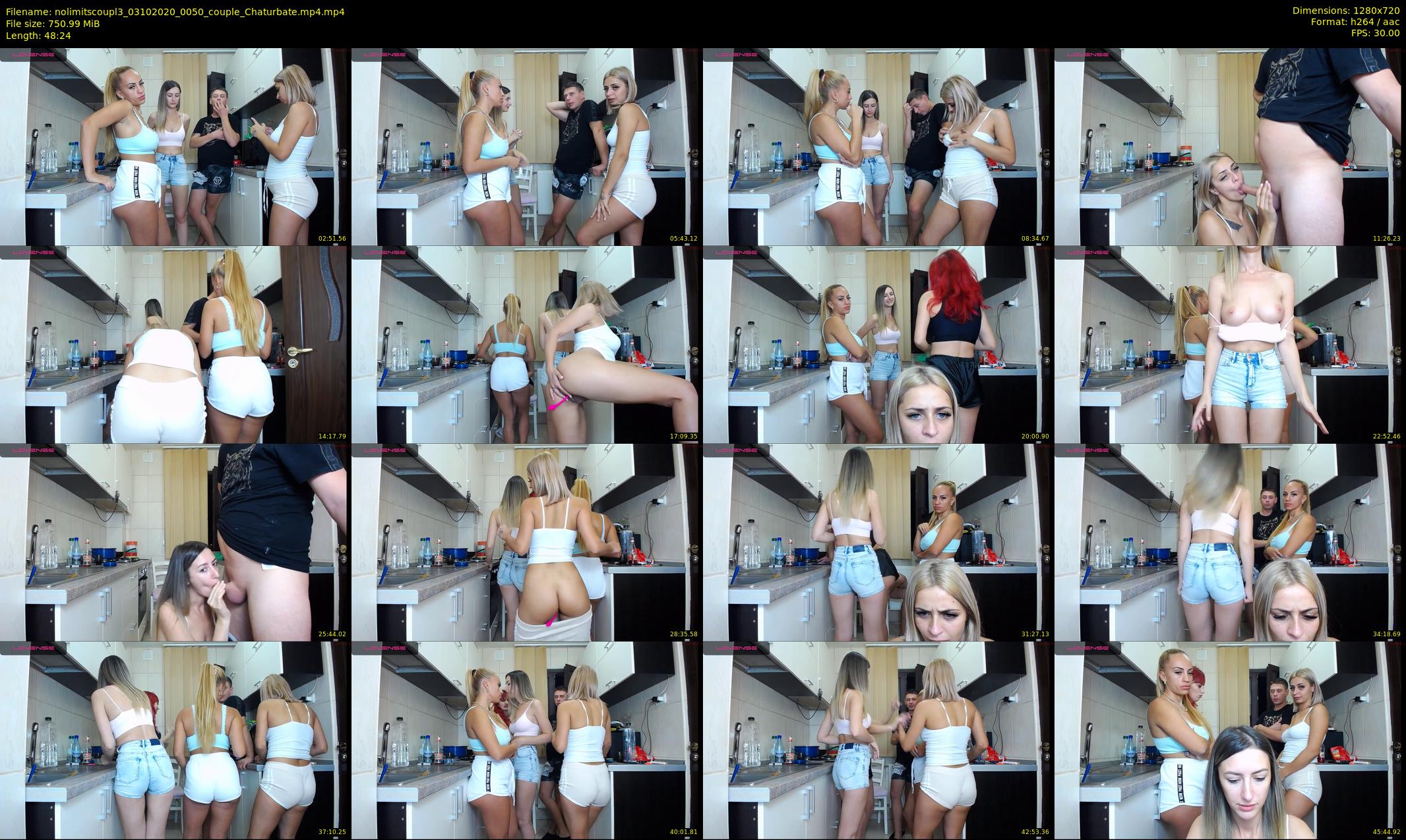 nolimitscoupl3 — 49 minute Chaturbate couple cam show recording, 720p, Oct 3, 2020