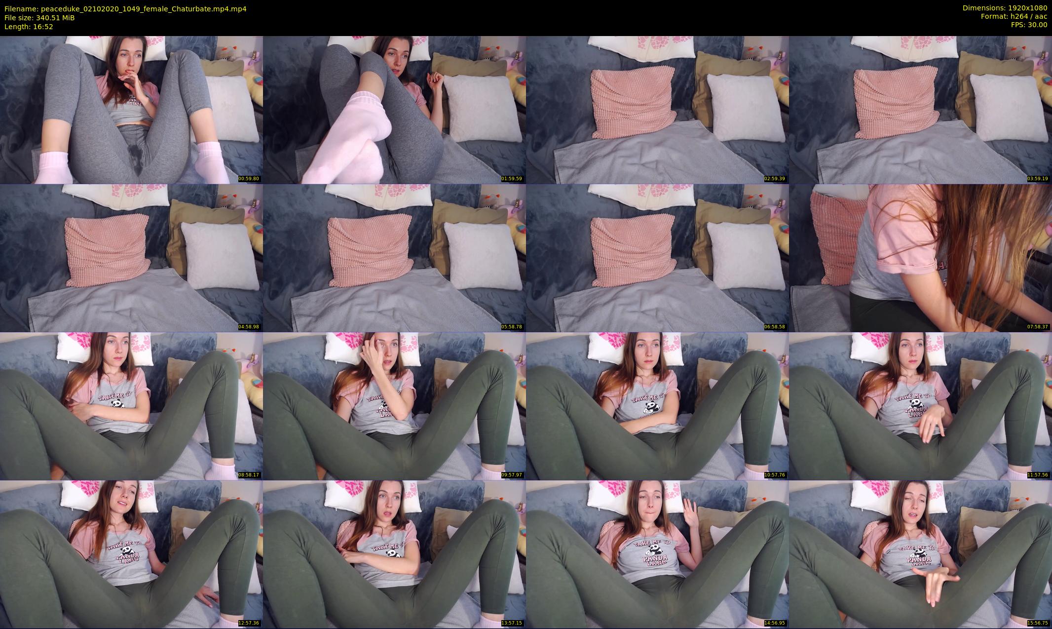 peaceduke — 17 minute Chaturbate female cam show recording, 1080p, Oct 2, 2020