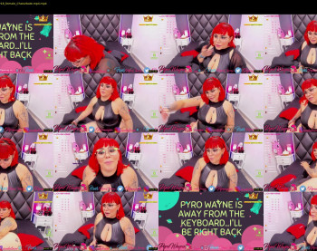 pyrowayne — 59 minute Chaturbate female cam show recording, 720p, Oct 3, 2020