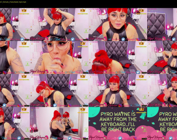 pyrowayne — 59 minute Chaturbate female cam show recording, 720p, Oct 3, 2020