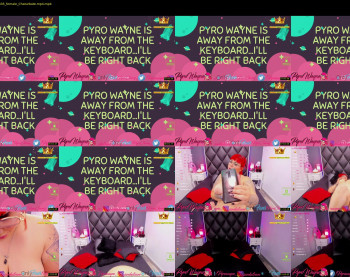 pyrowayne — 17 minute Chaturbate female cam show recording, 720p, Oct 3, 2020