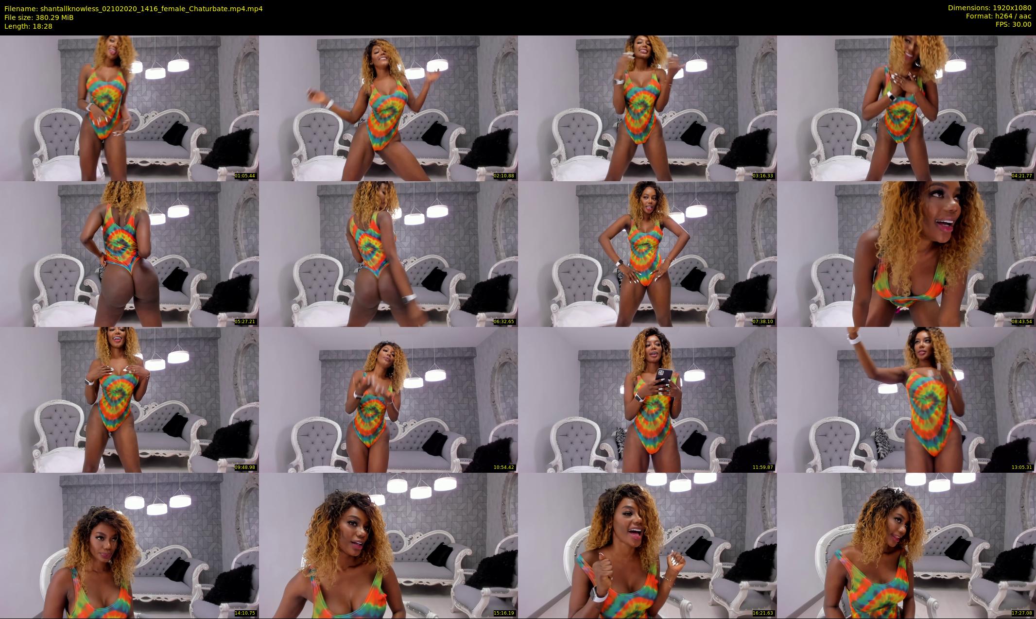 shantallknowless — 19 minute Chaturbate female cam show recording, 1080p, Oct 2, 2020