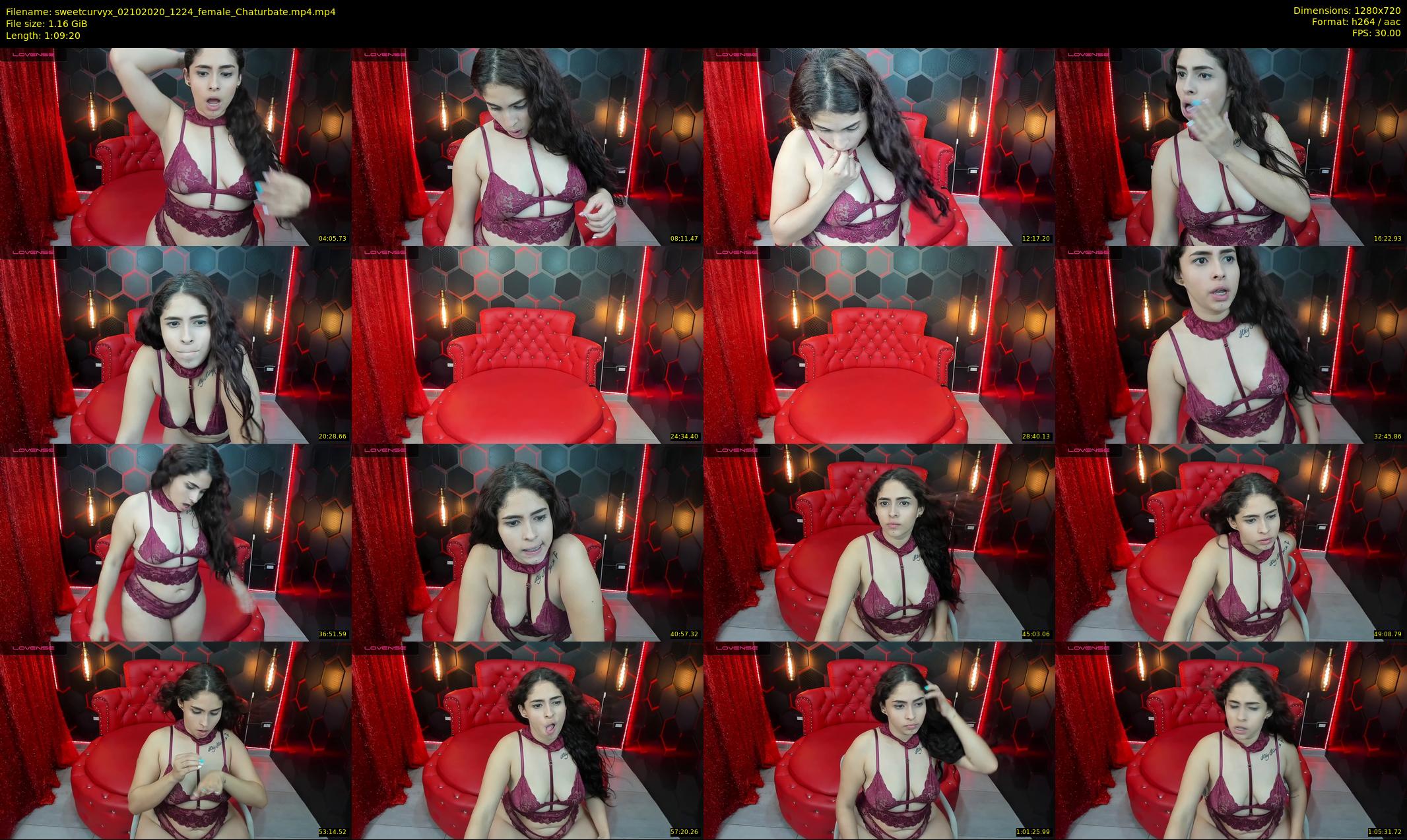 sweetcurvyx — 70 minute Chaturbate couple cam show recording, 720p, Oct 2, 2020