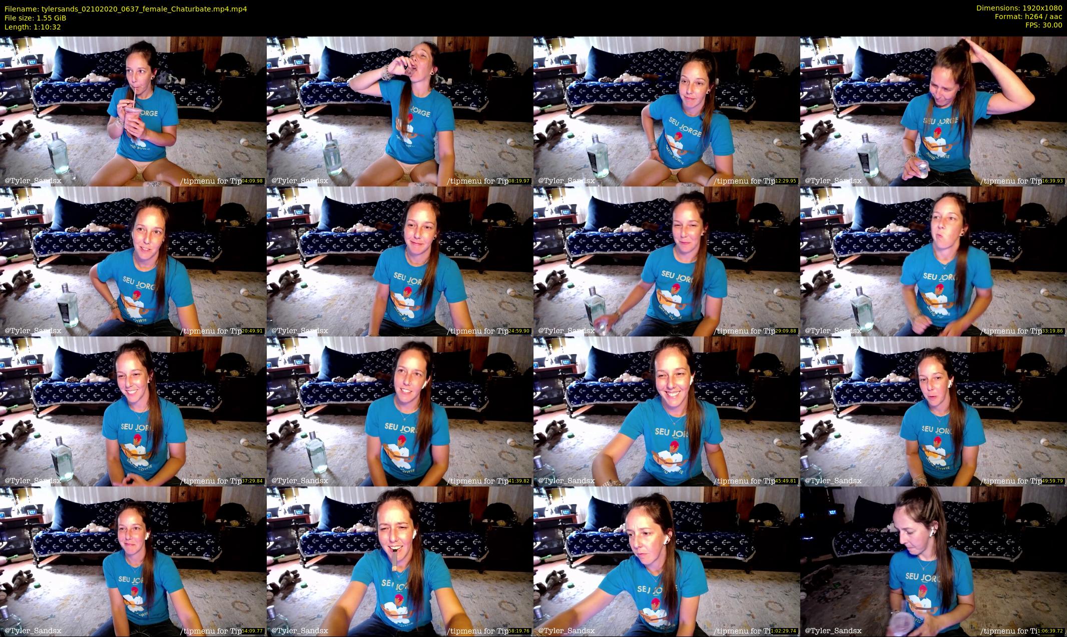 tylersands — 71 minute Chaturbate female cam show recording, 1080p, Oct 2, 2020