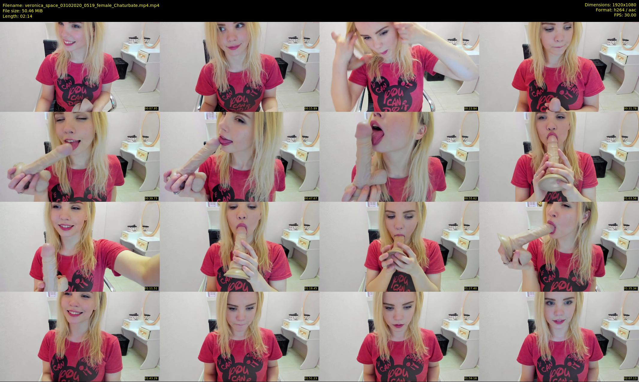 veronica_space — 3 minute Chaturbate female cam show recording, 1080p, Oct 3, 2020