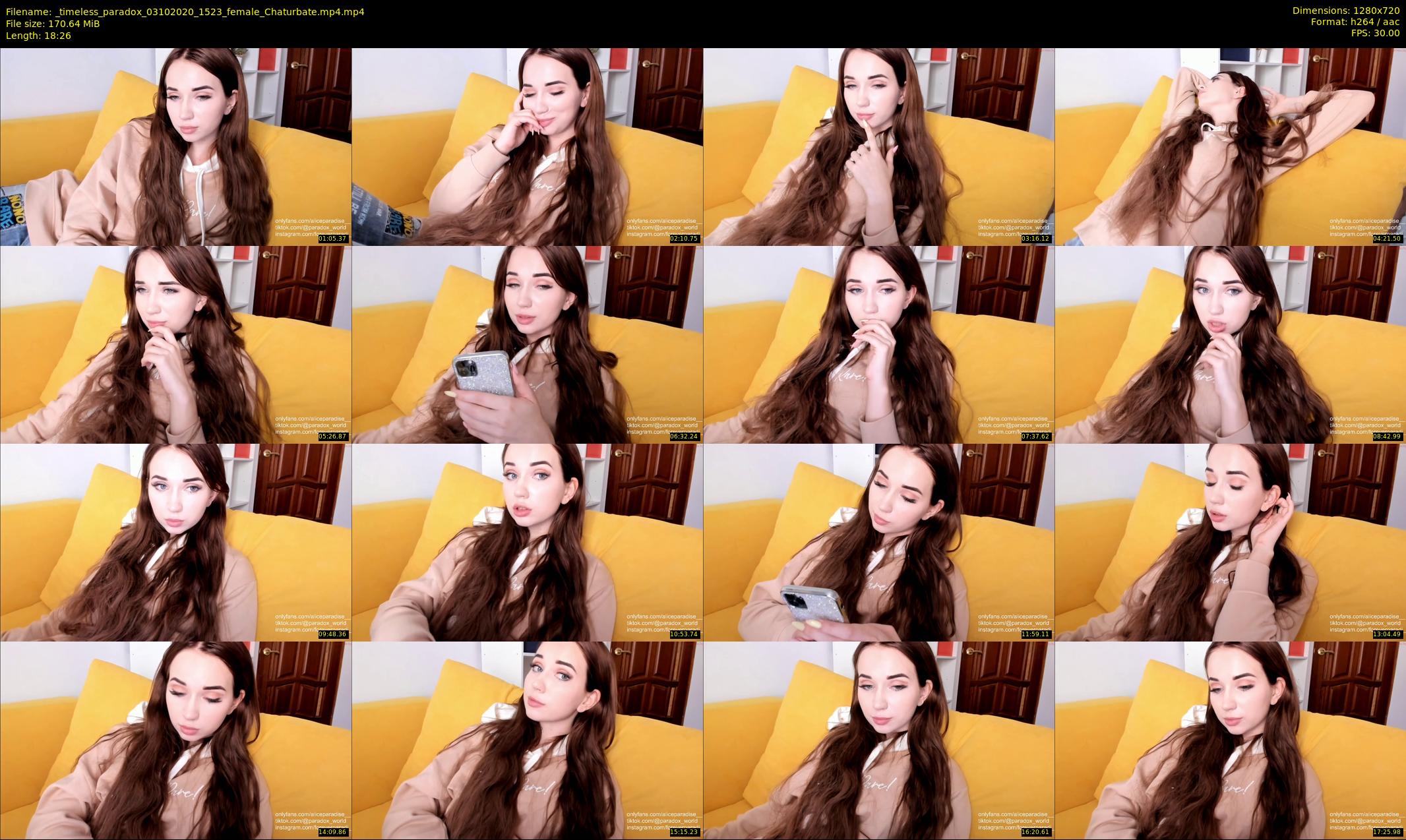 _timeless_paradox — 19 minute Chaturbate female cam show recording, 720p, Oct 3, 2020