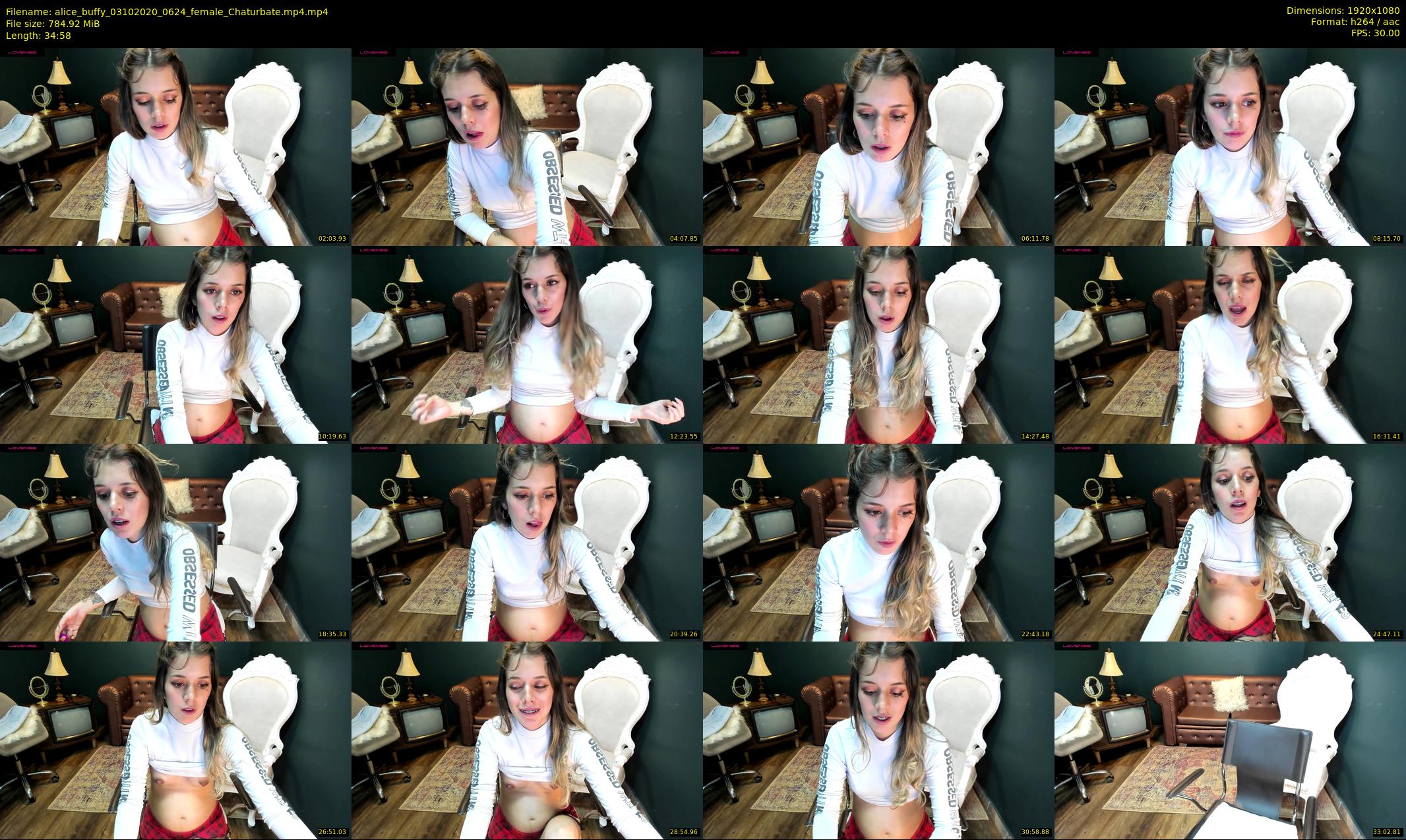 alice_buffy — 35 minute Chaturbate female cam show recording, 1080p, Oct 3, 2020