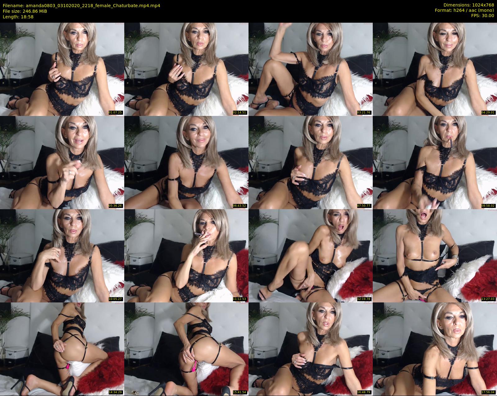 amanda0803 — 19 minute Chaturbate female cam show recording, 720p, Oct 3, 2020