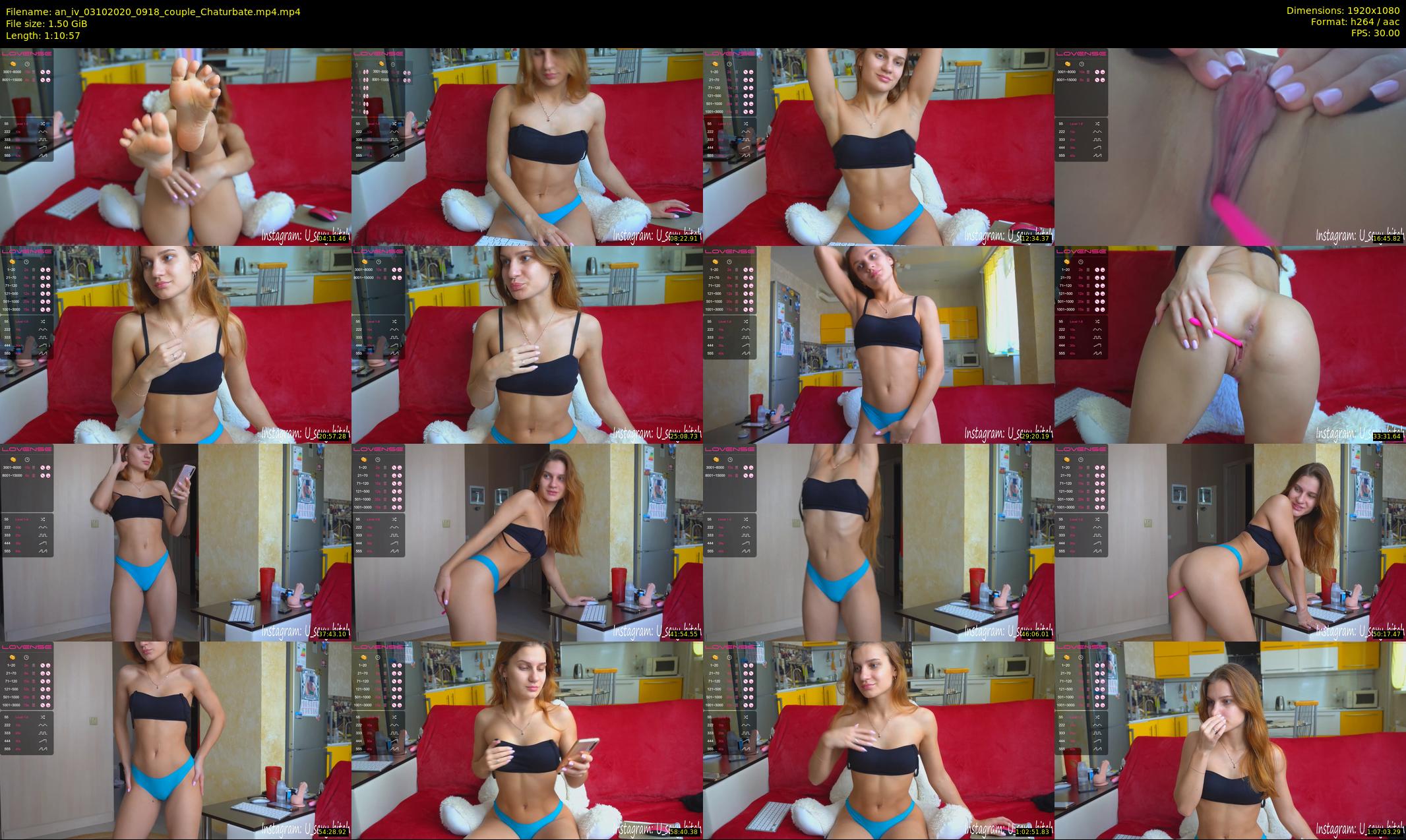 an_iv — 71 minute Chaturbate female cam show recording, 1080p, Oct 3, 2020