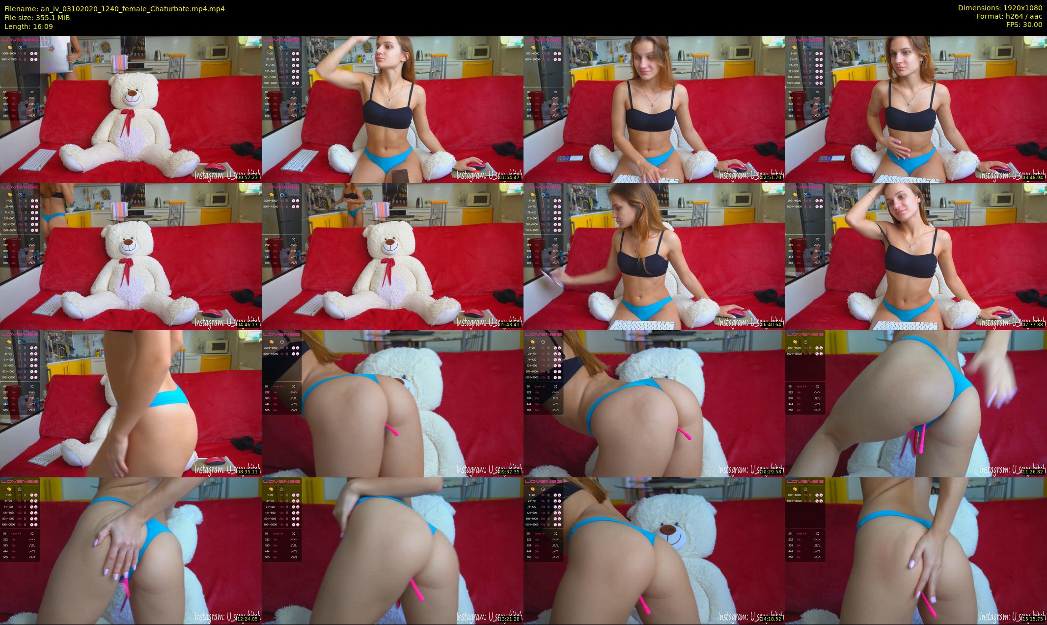 an_iv — 17 minute Chaturbate female cam show recording, 1080p, Oct 3, 2020