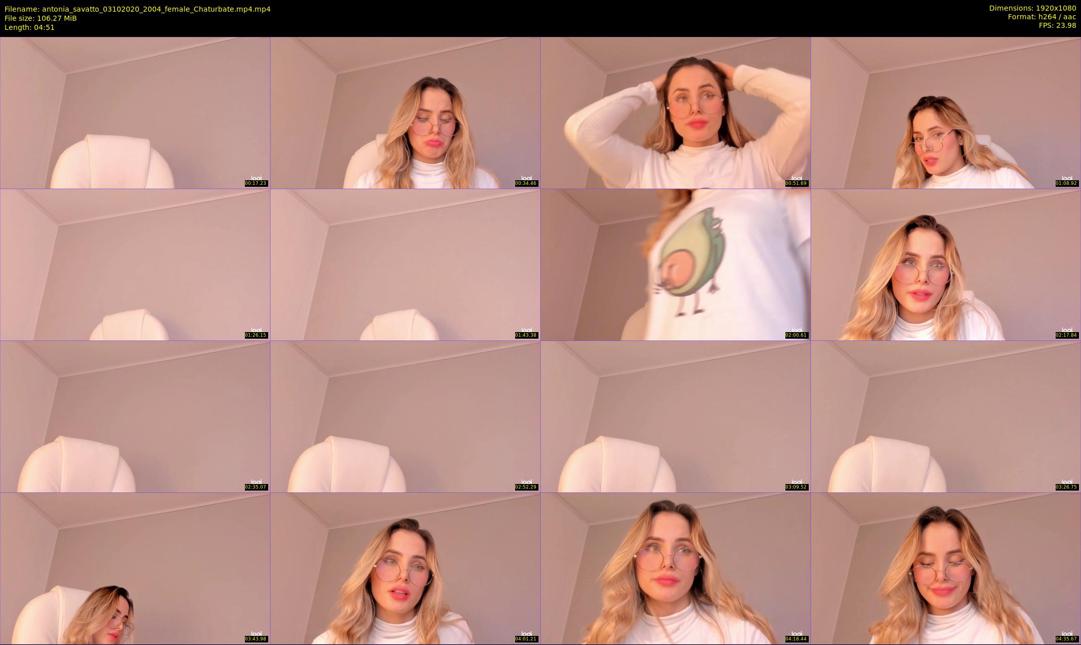 antonia_savatto — 5 minute Chaturbate female cam show recording, 1080p, Oct 3, 2020