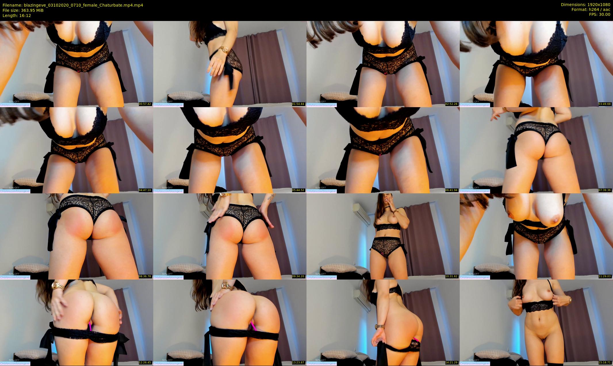 blazingeve — 17 minute Chaturbate female cam show recording, 1080p, Oct 3, 2020
