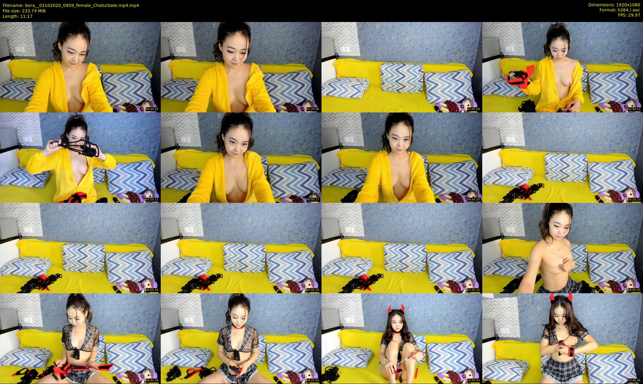 bora_ — 12 minute Chaturbate female cam show recording, 1080p, Oct 3, 2020