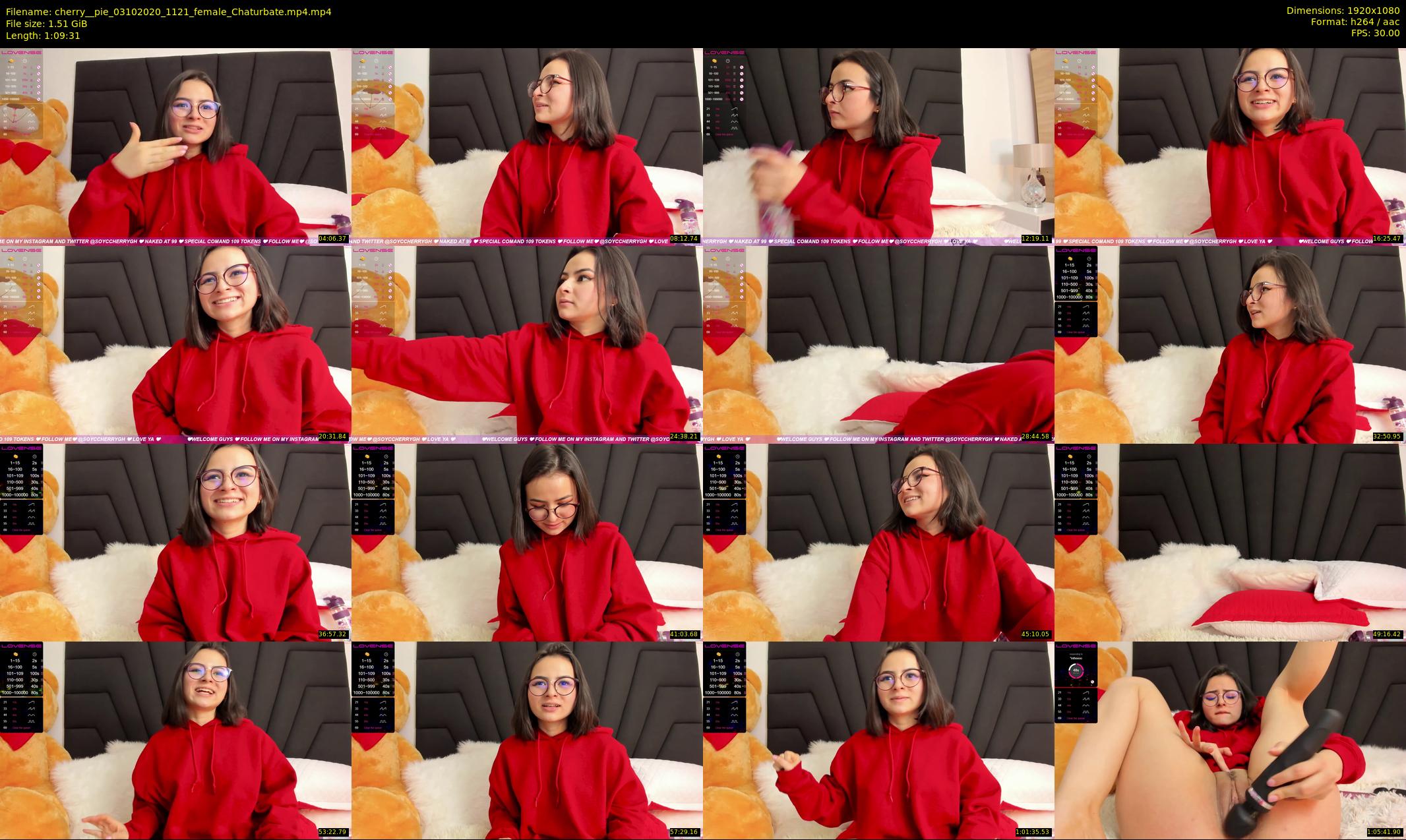 cherry__pie — 70 minute Chaturbate female cam show recording, 1080p, Oct 3, 2020