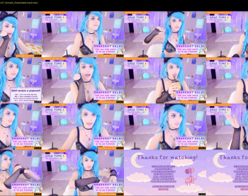 cherrycrush — 12 minute Chaturbate female cam show recording, 720p, Oct 4, 2020