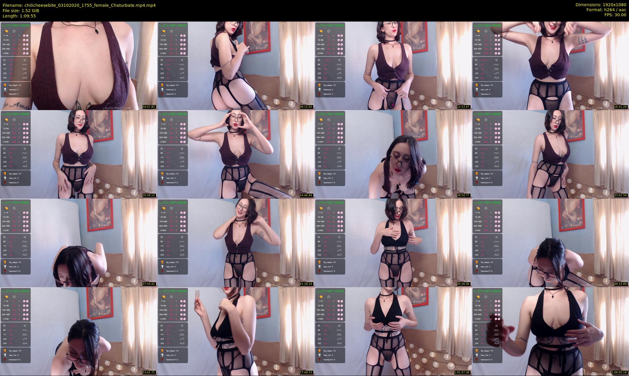 chilicheesebite — 70 minute Chaturbate female cam show recording, 1080p, Oct 3, 2020