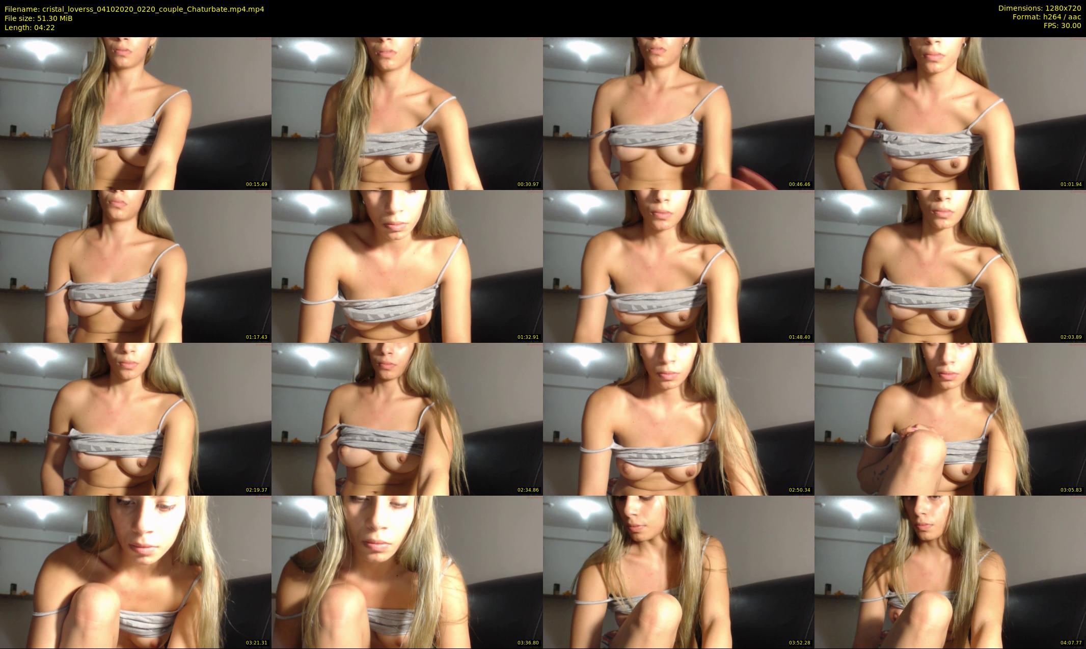 cristal_loverss — 5 minute Chaturbate couple cam show recording, 720p, Oct 4, 2020