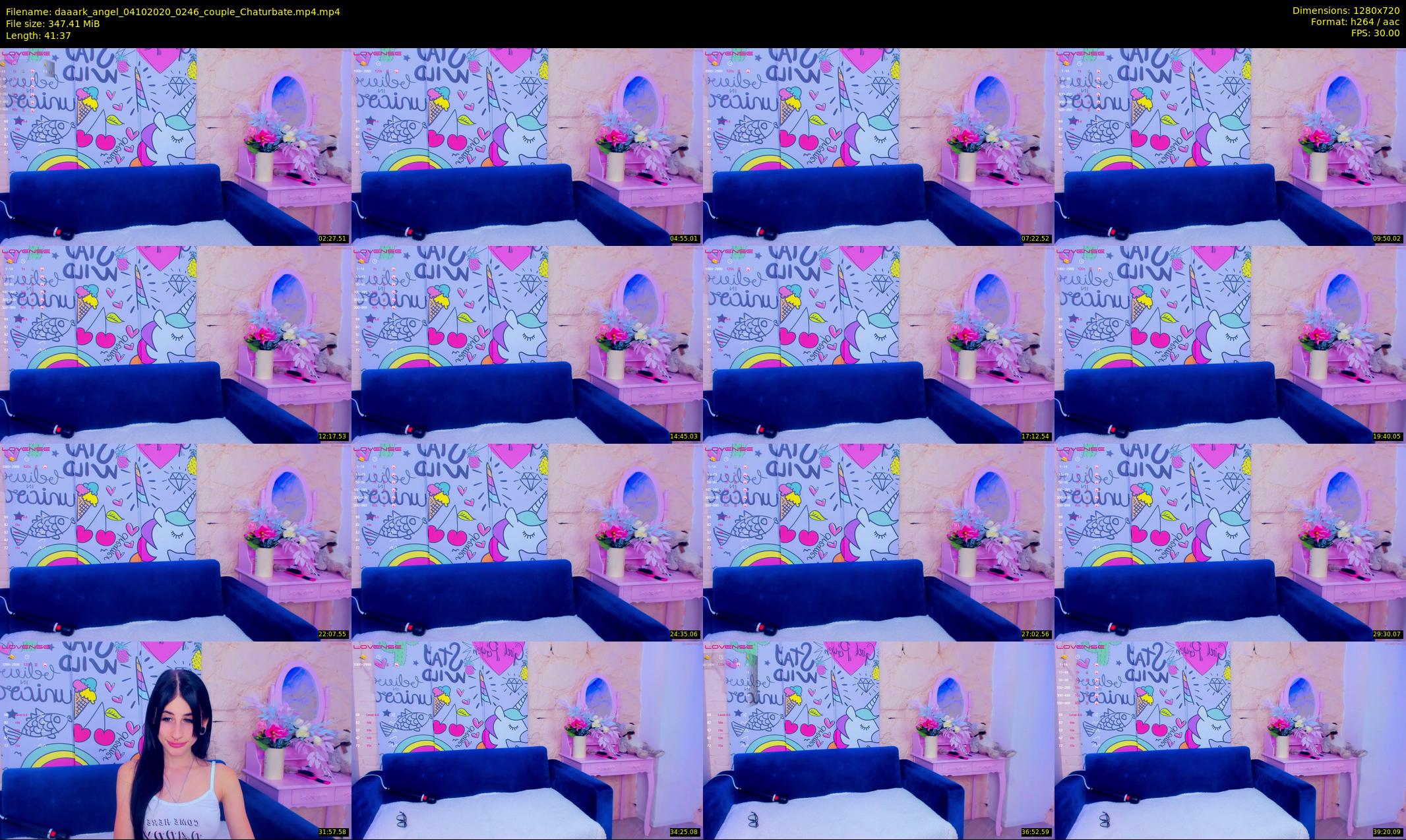 daaark_angel — 42 minute Chaturbate female cam show recording, 720p, Oct 4, 2020