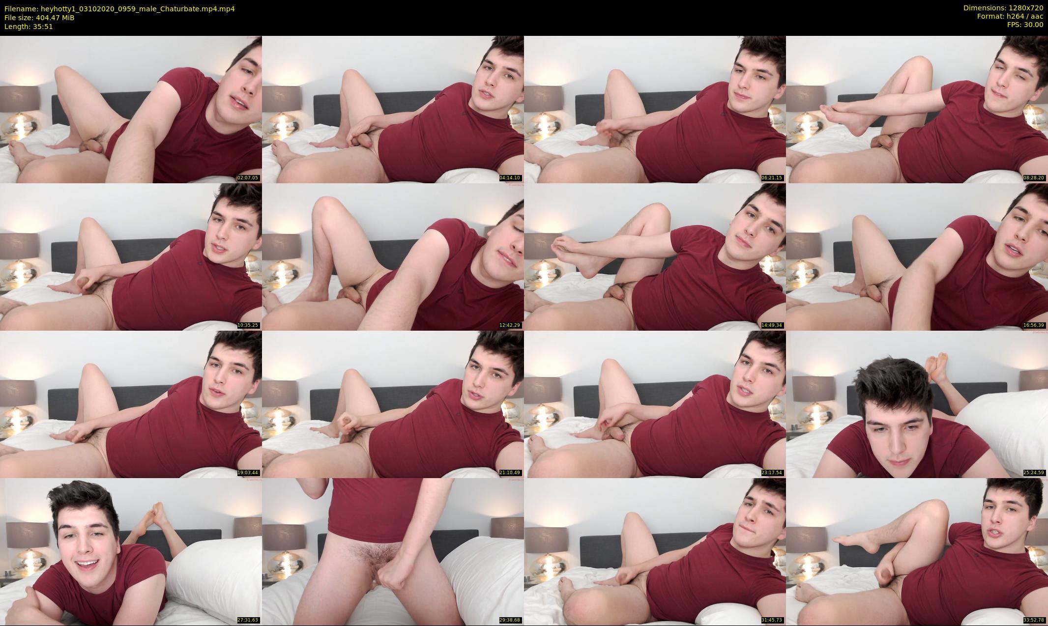 heyhotty1 — 36 minute Chaturbate male cam show recording, 720p, Oct 3, 2020