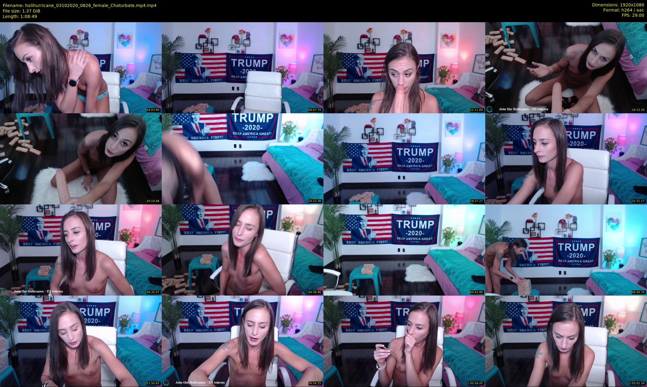holihurricane — 69 minute Chaturbate female cam show recording, 1080p, Oct 3, 2020