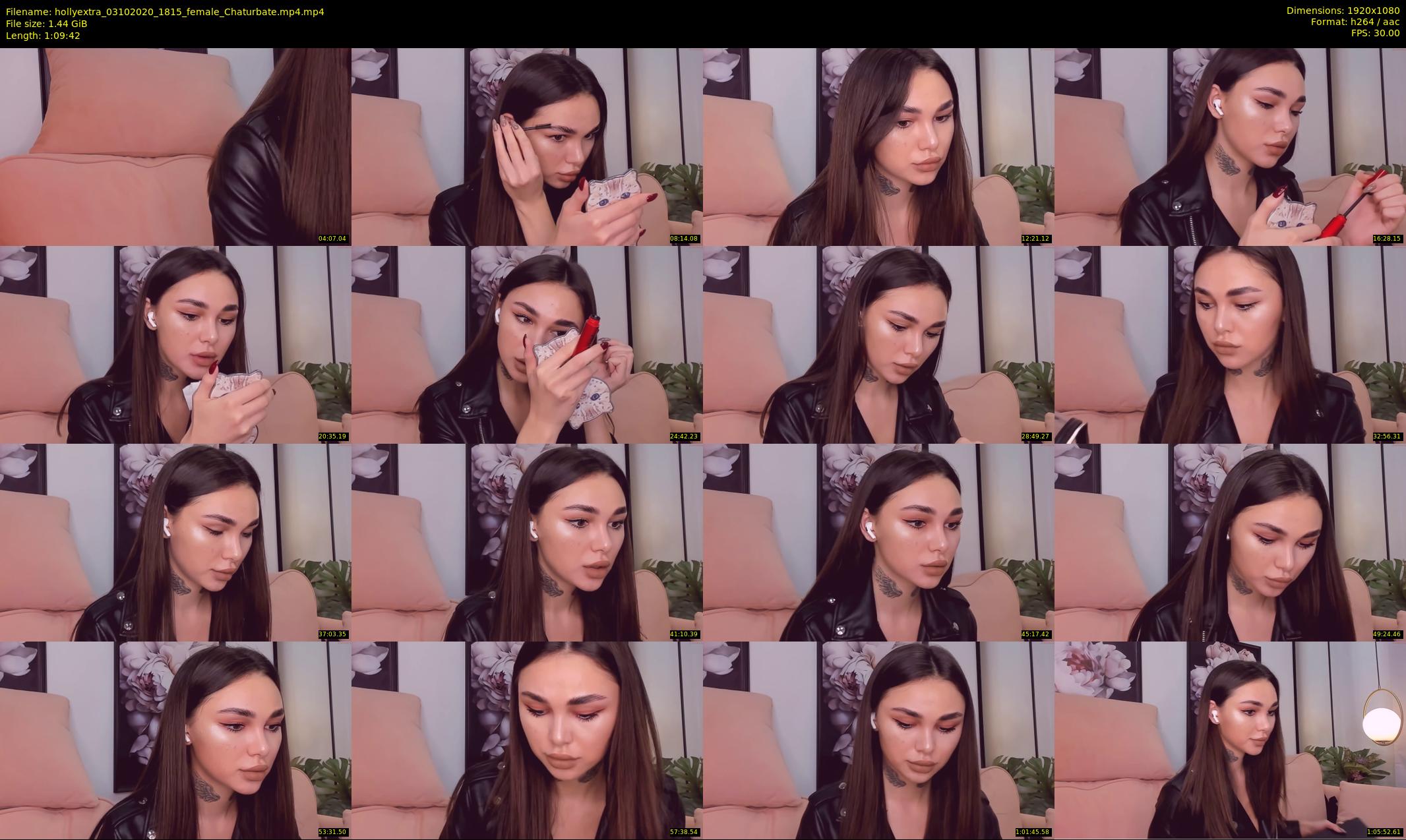 hollyextra — 70 minute Chaturbate female cam show recording, 1080p, Oct 3, 2020