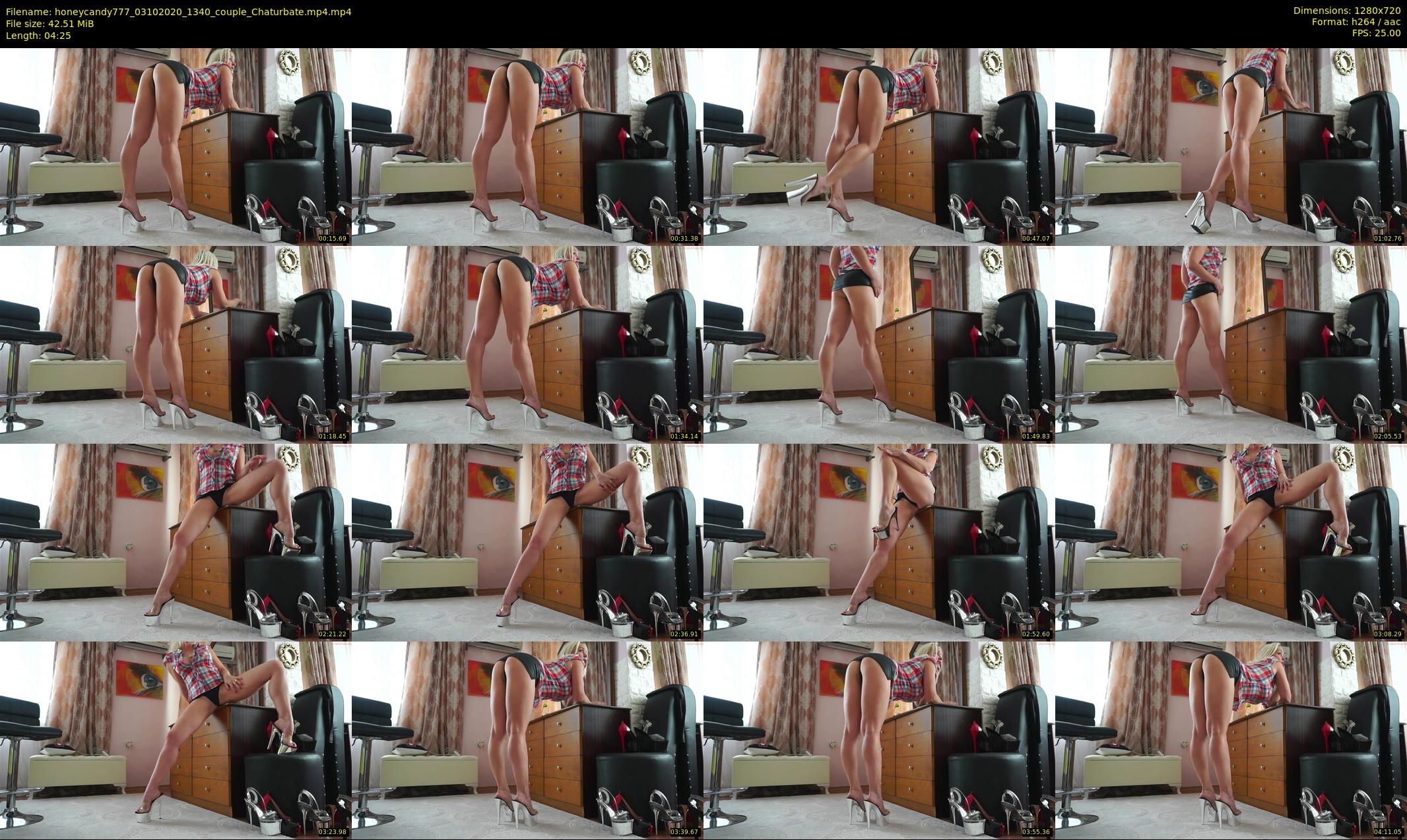 honeycandy777 — 5 minute Chaturbate couple cam show recording, 720p, Oct 3, 2020